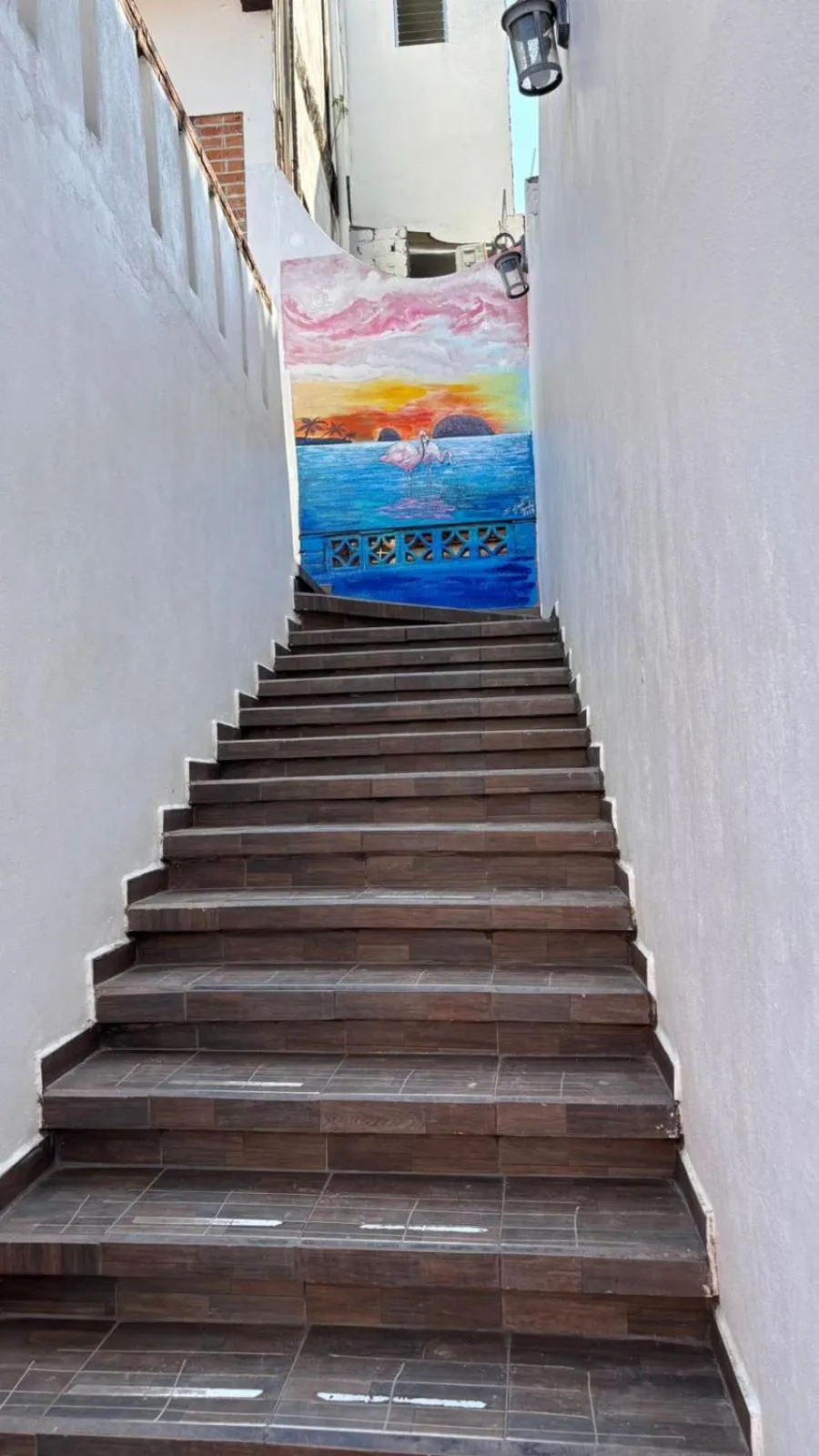 Decorative detail in Bungalows Flamingos