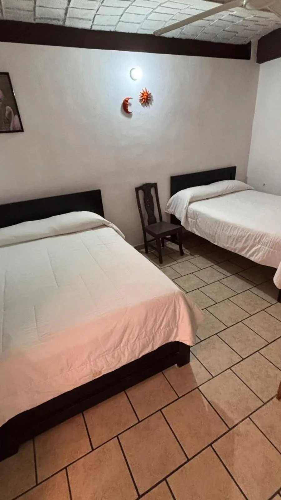 Bedroom, Bed in Bungalows Flamingos