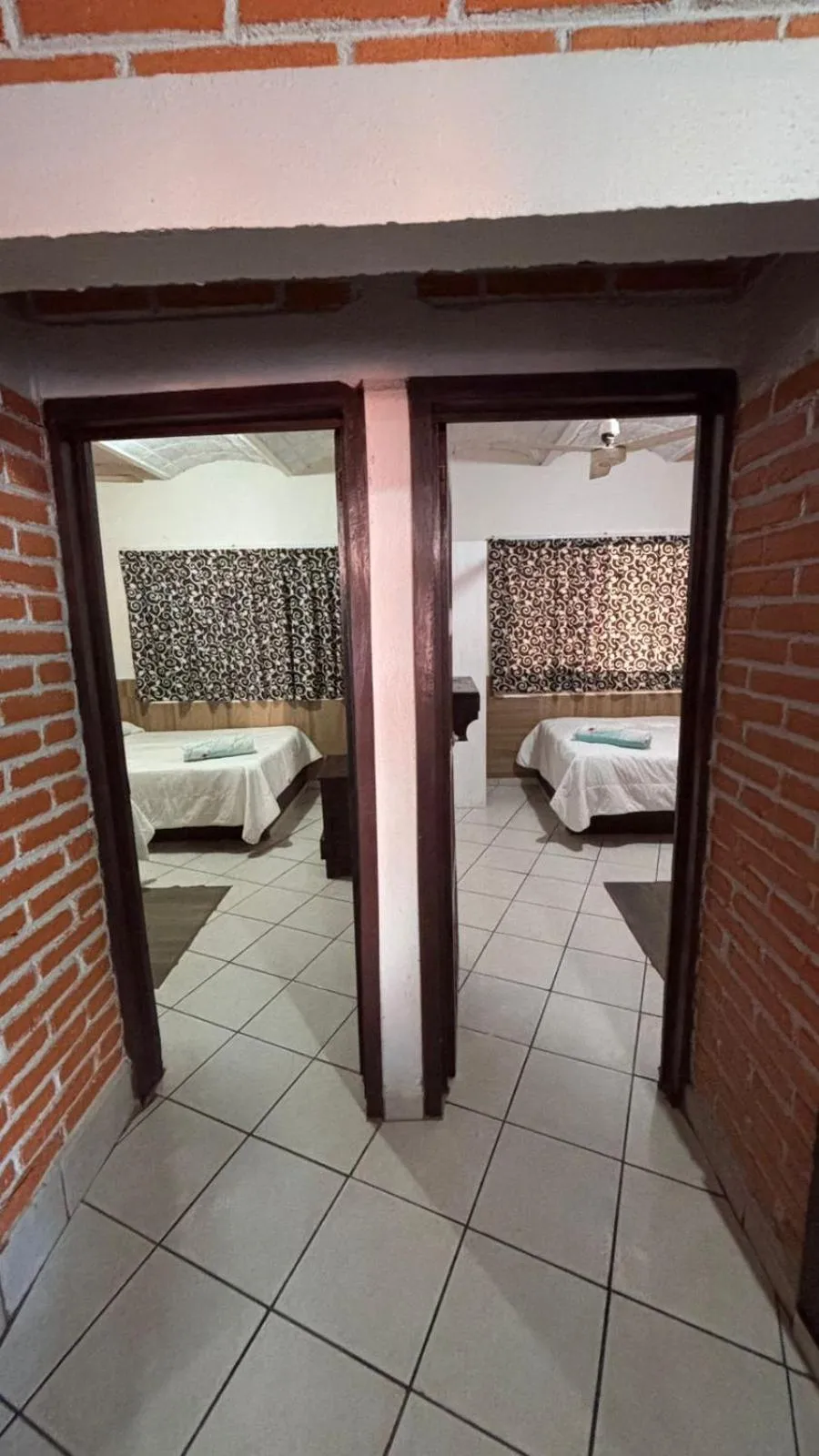 Bedroom, Bed in Bungalows Flamingos