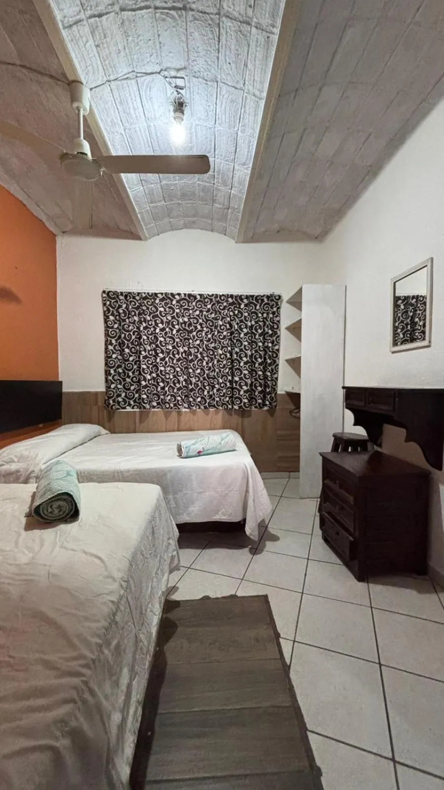 Bed in Bungalows Flamingos