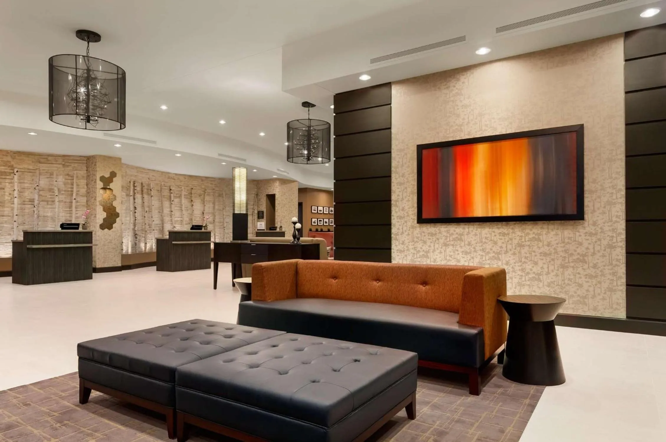 Lobby or reception in Embassy Suites by Hilton Salt Lake West Valley City