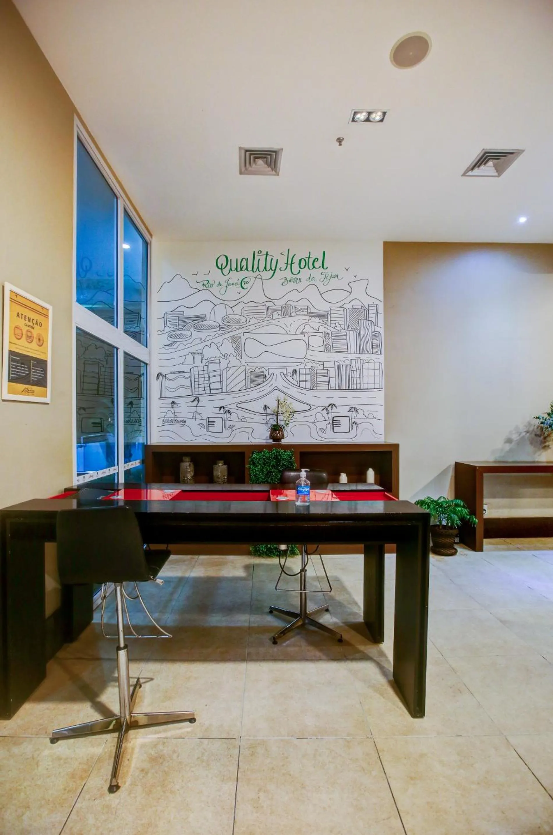 Lobby or reception in Quality Rio de Janeiro - Barra da Tijuca