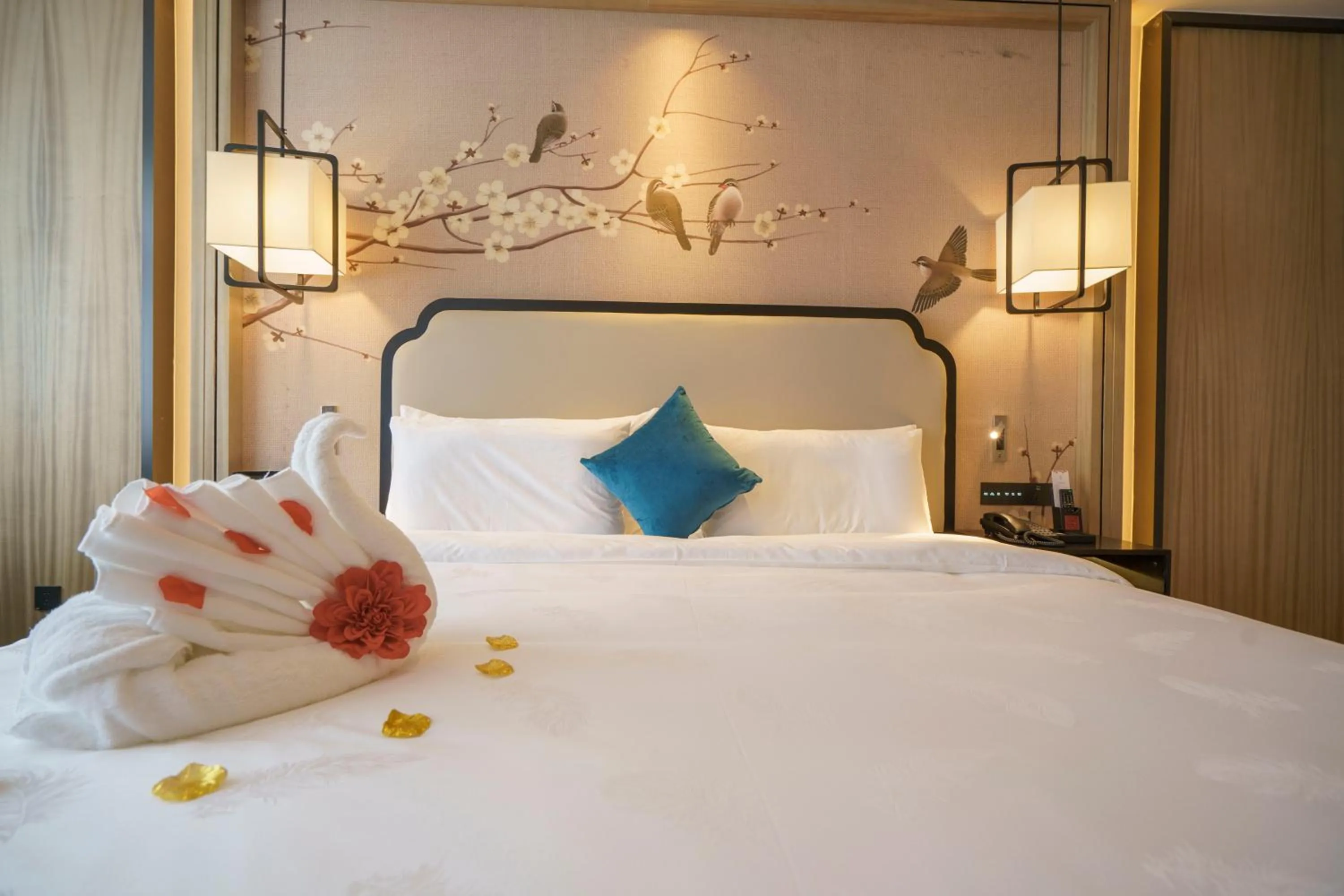 Bedroom, Bed in Baiyun Hotel Guangzhou