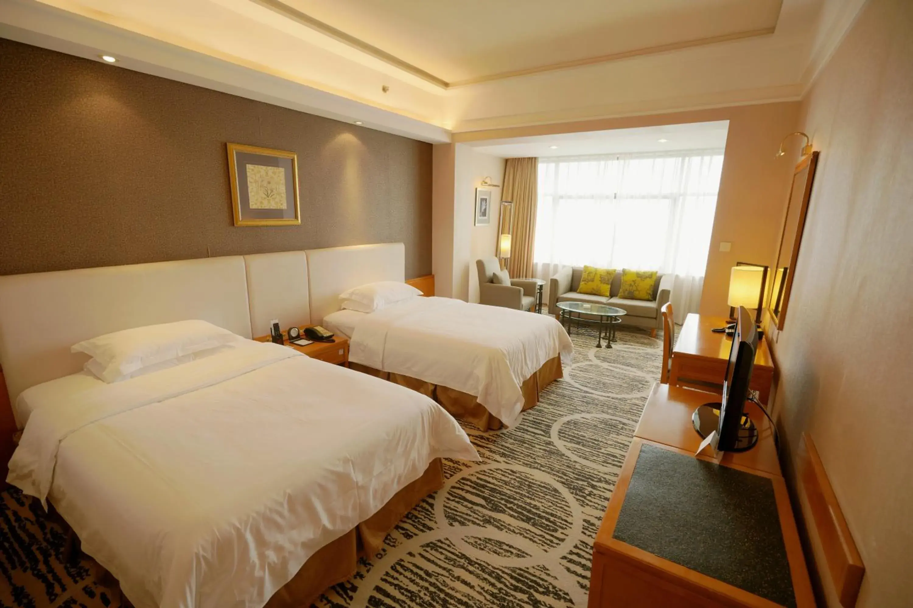 Business VIP Twin Room in Baiyun Hotel Guangzhou Business VIP Twin Room in Baiyun Hotel Guangzhou