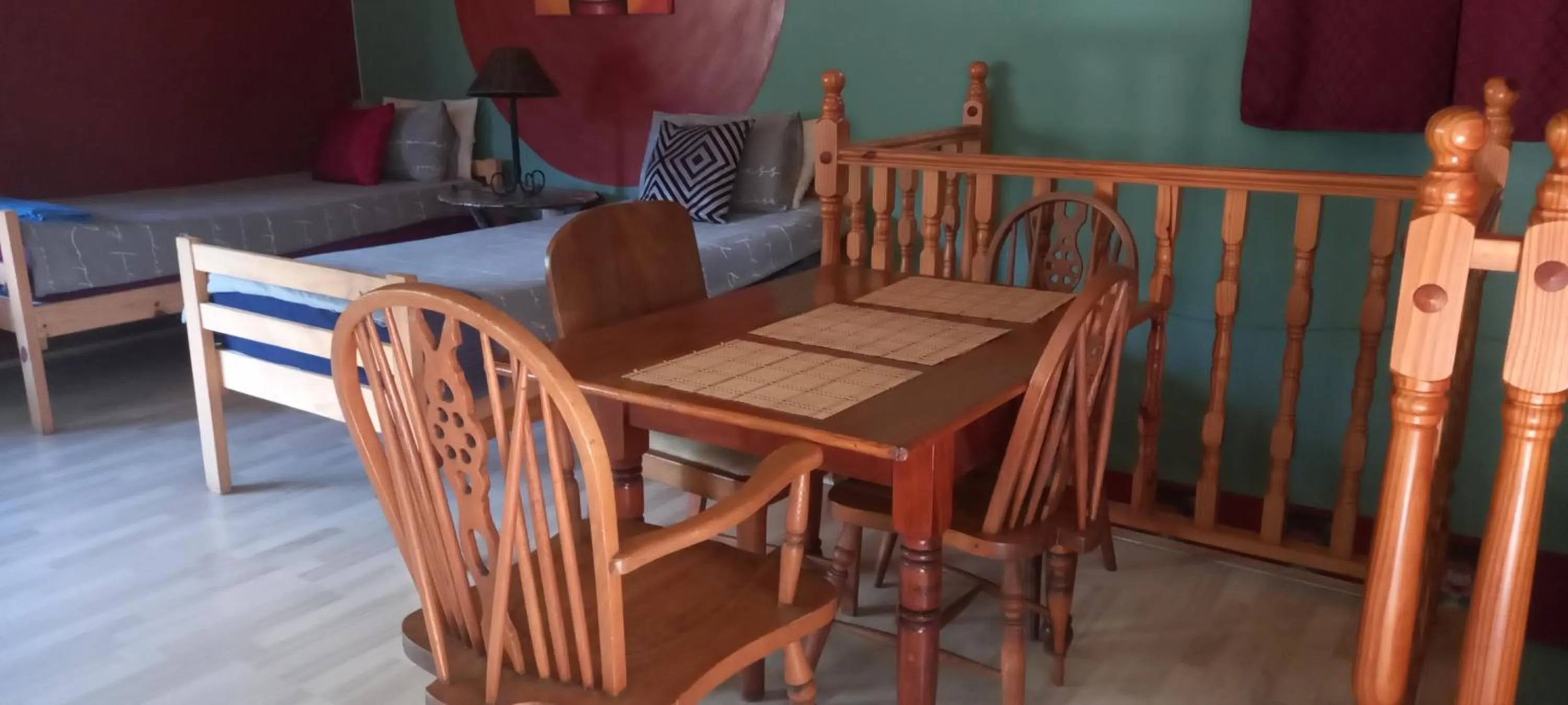 Seating area in Thrush Nest Durban