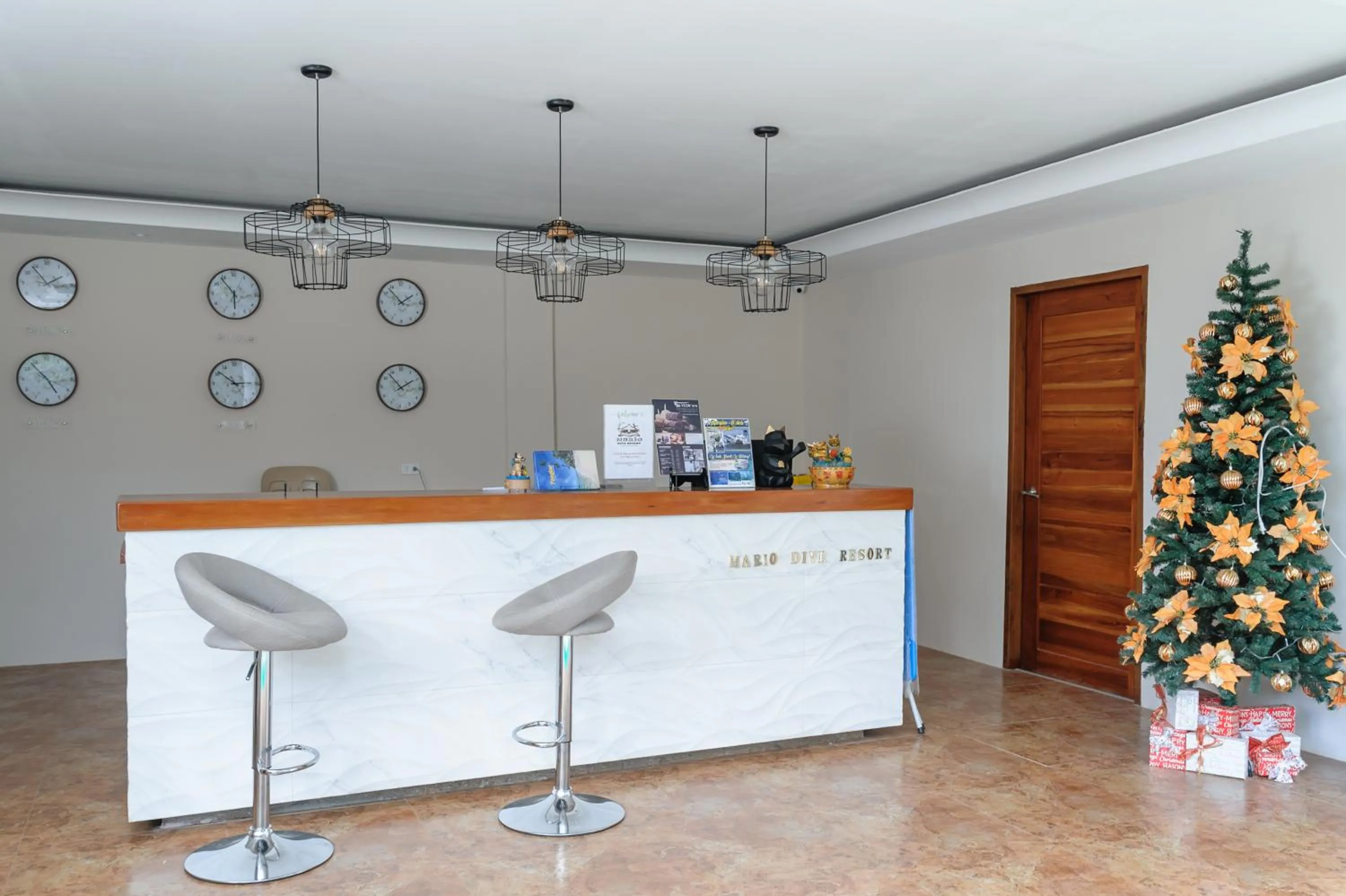 Lobby or reception in Mario Dive Resort