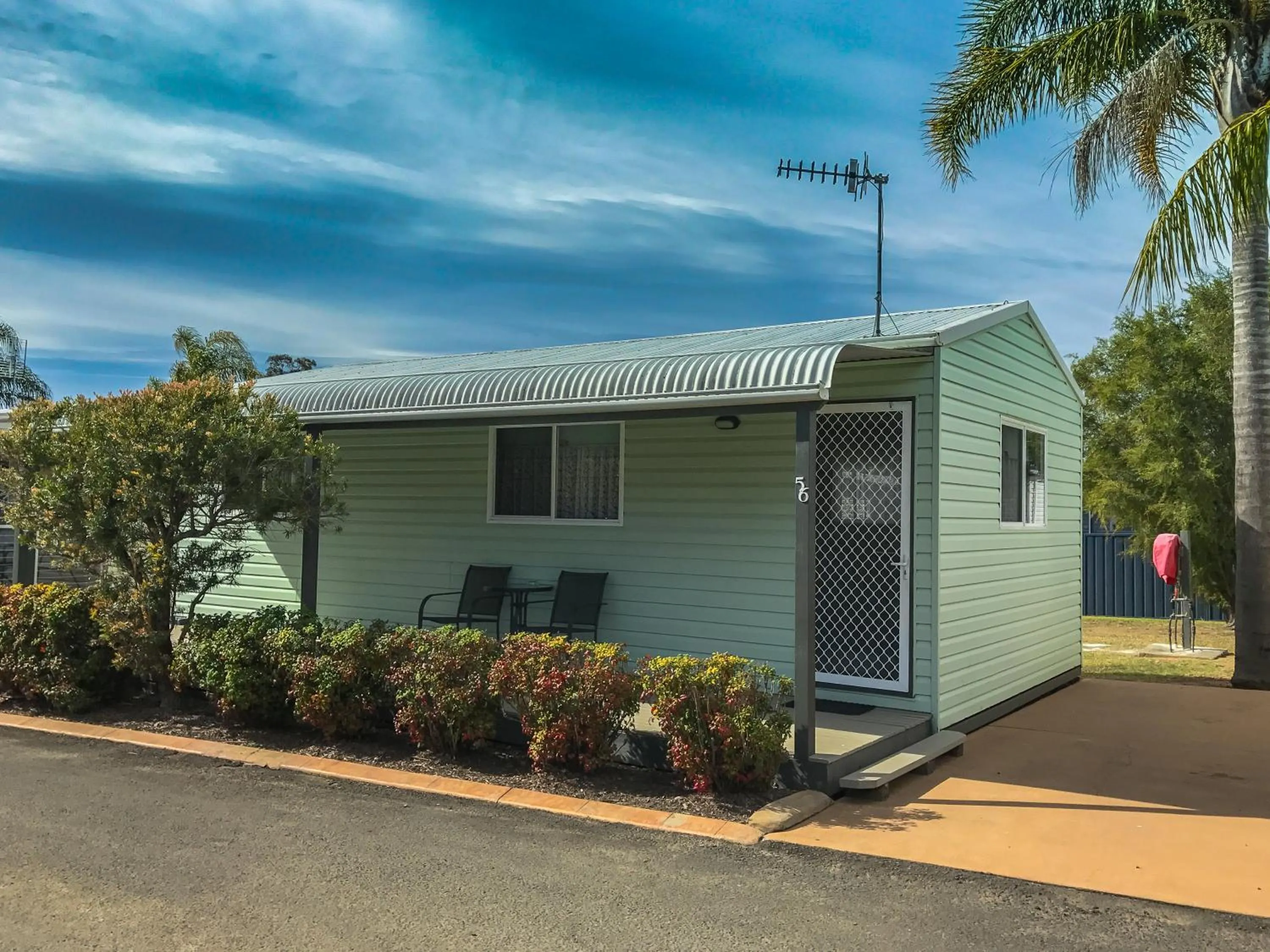 Balcony/Terrace in Treehaven Tourist Park