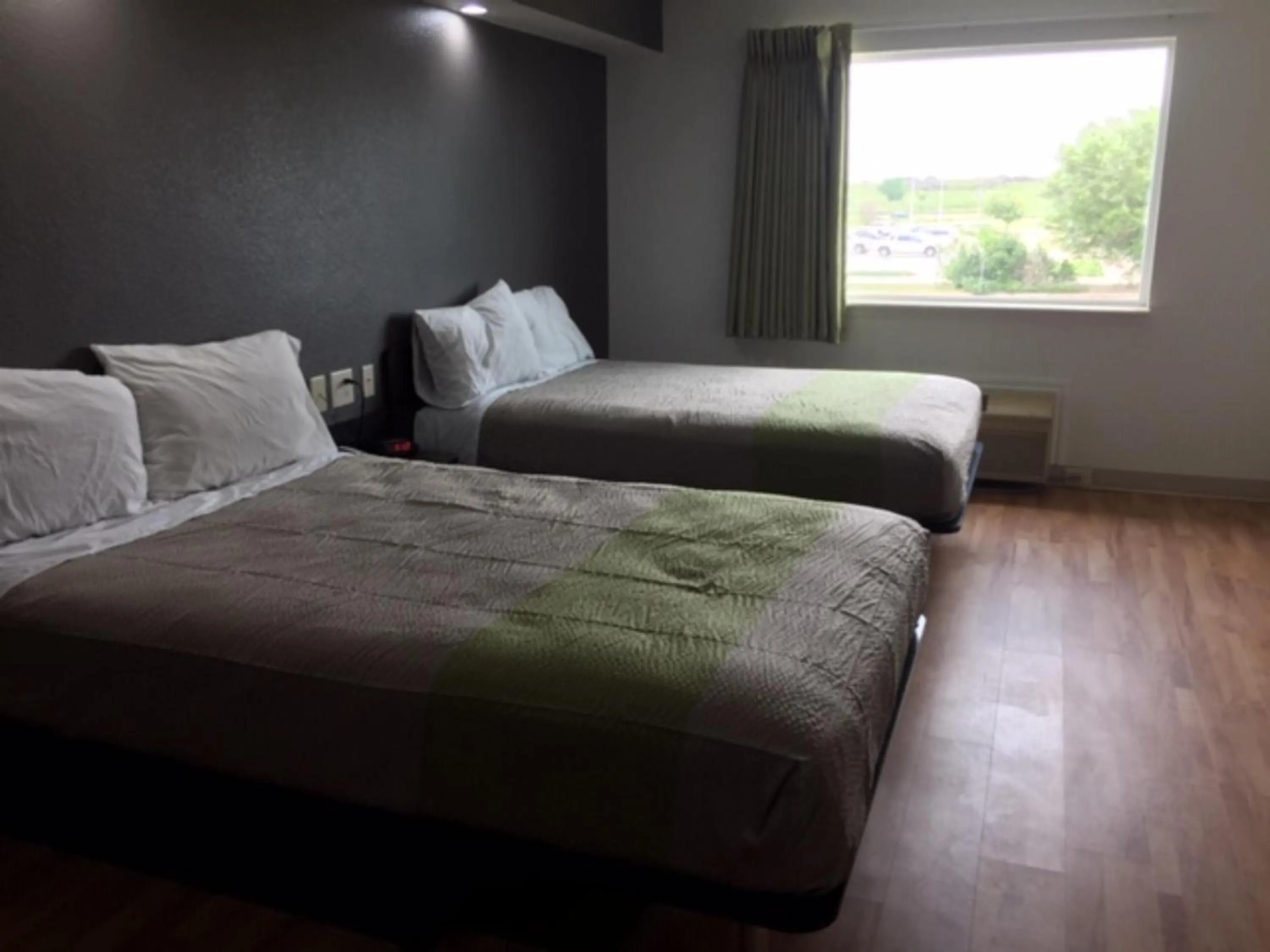 Bed in Studio 6 Burleson