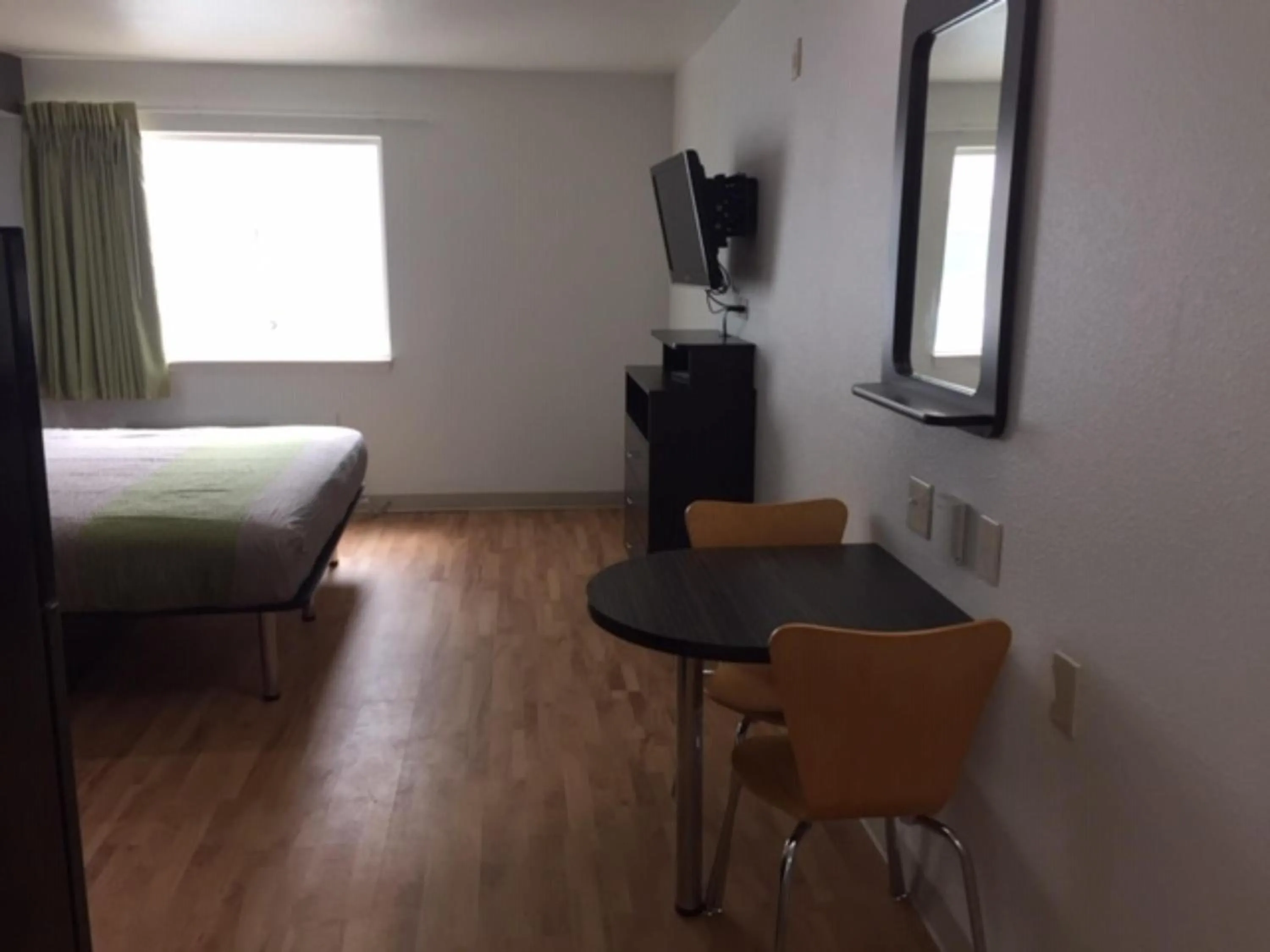 Bed in Studio 6 Burleson