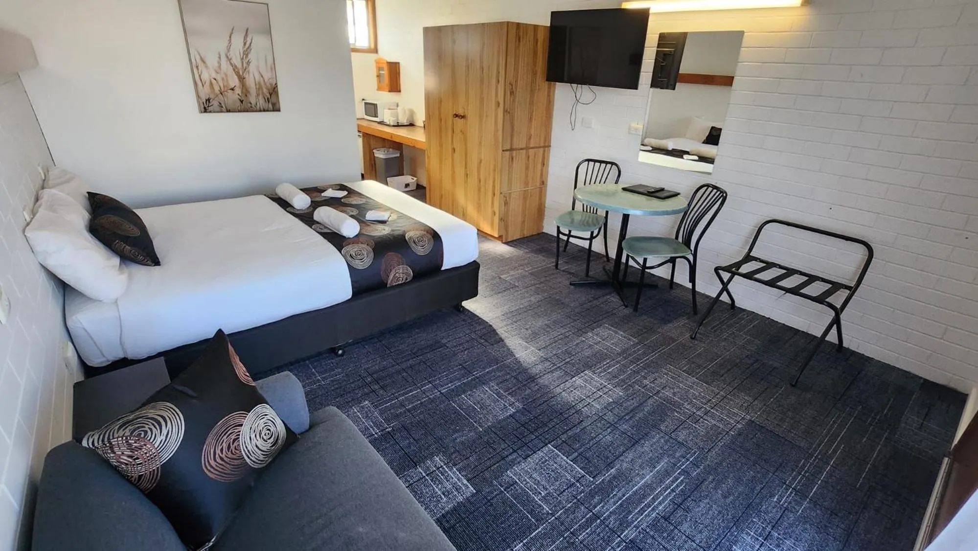 Bed in Motel Stawell