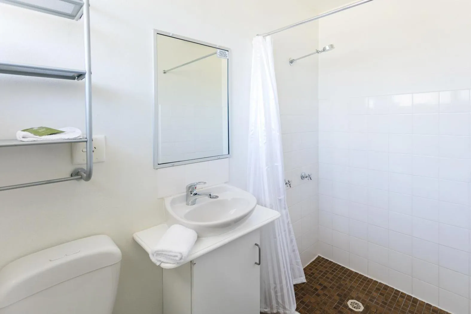 Shower in Summer East Apartments