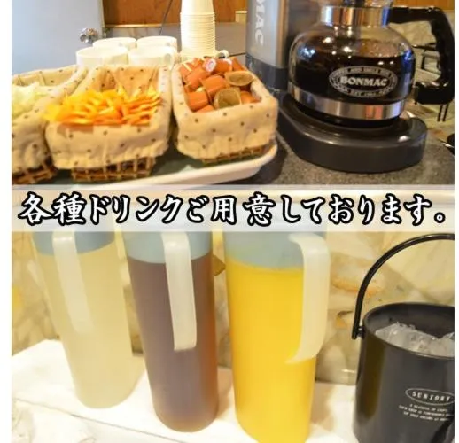 Food and drinks in Select Inn Nagoya Iwakura Eki-mae