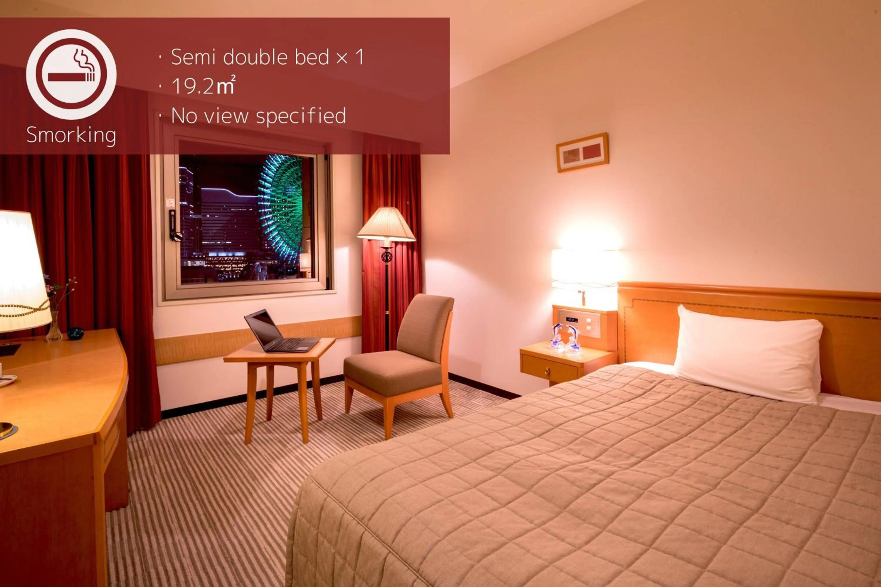 Photo of the whole room, Bed in Navios Yokohama