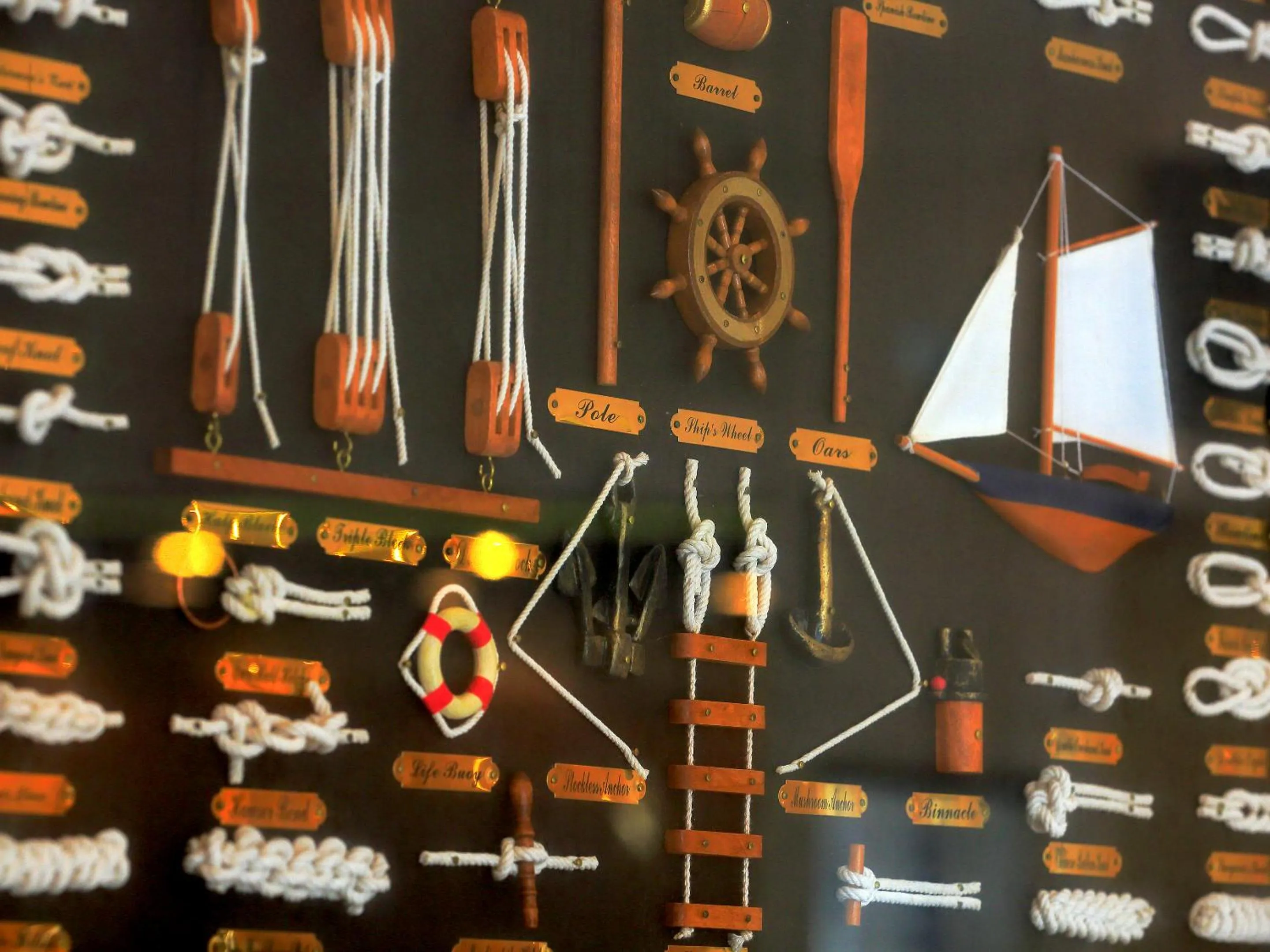 Decorative detail in Navios Yokohama