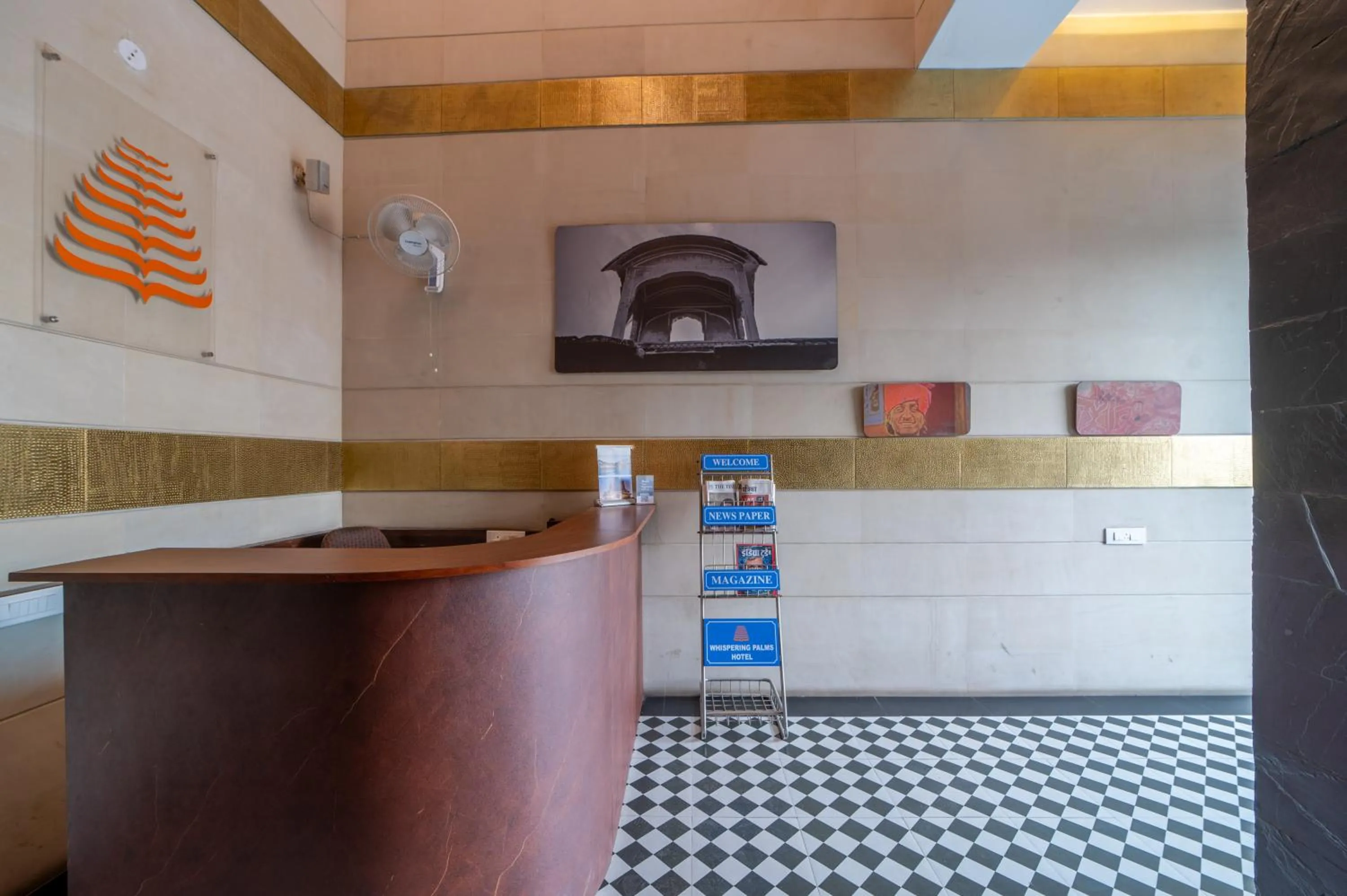 Facade/entrance in Whispering Palms Hotel Jaipur