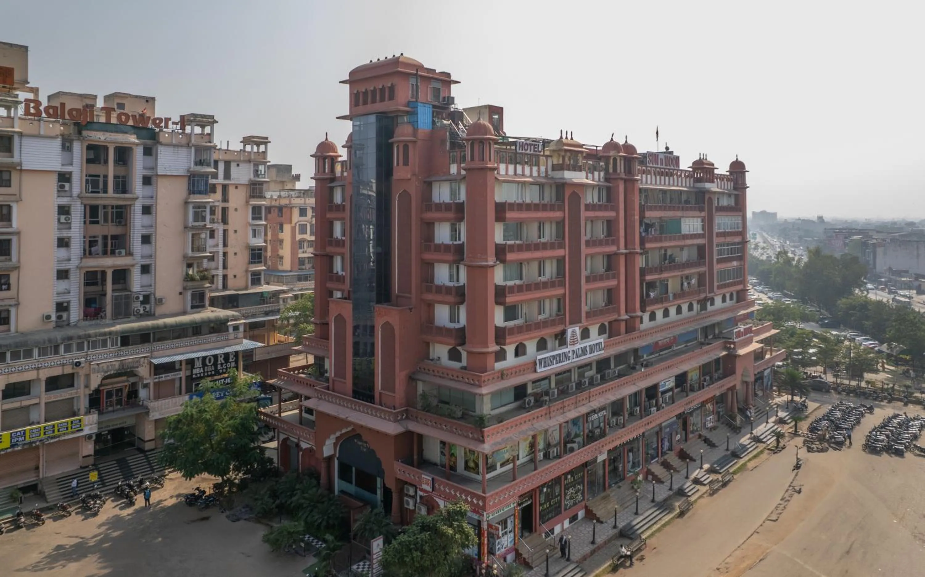 Facade/entrance in Whispering Palms Hotel Jaipur
