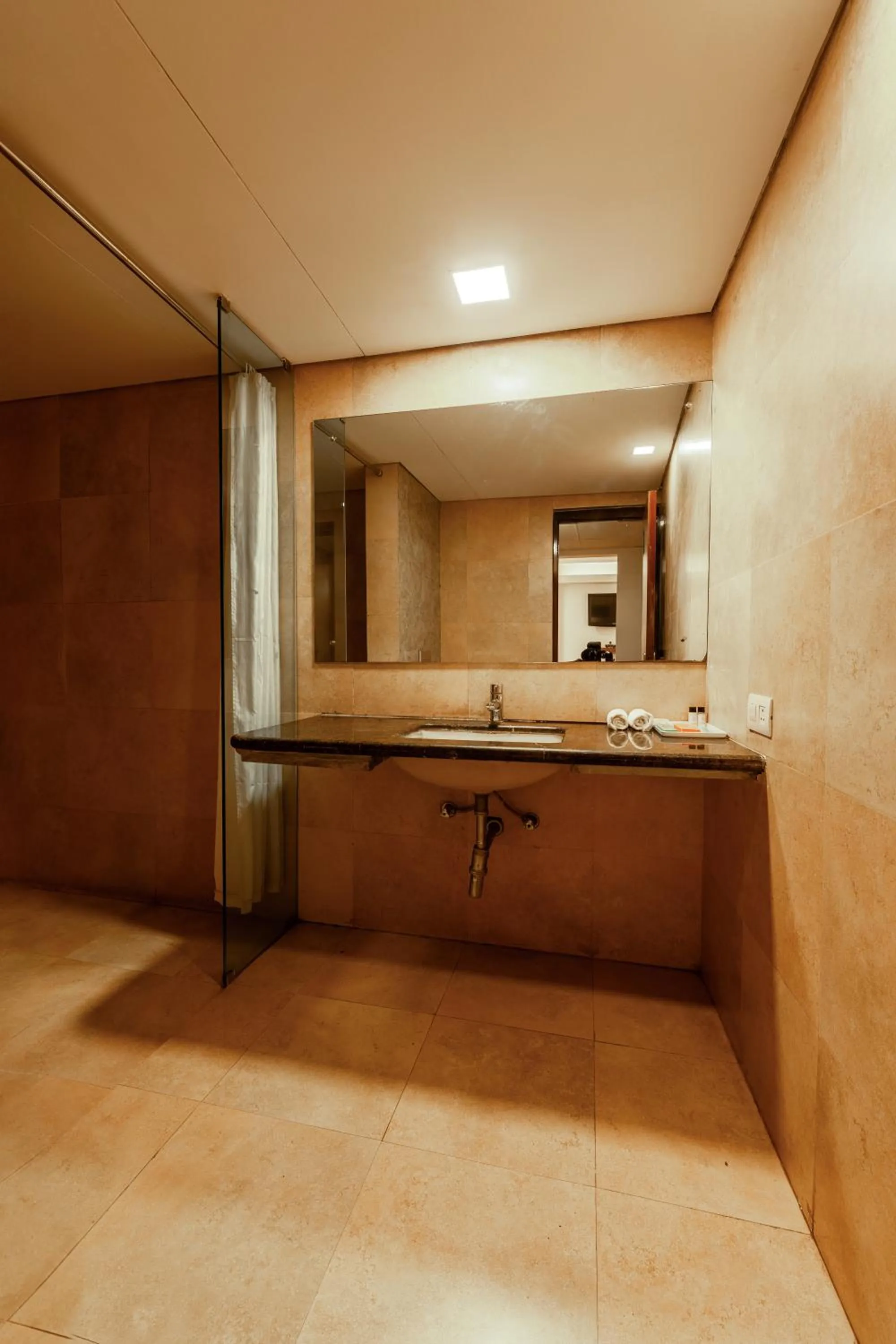 Bathroom in Whispering Palms Hotel Jaipur