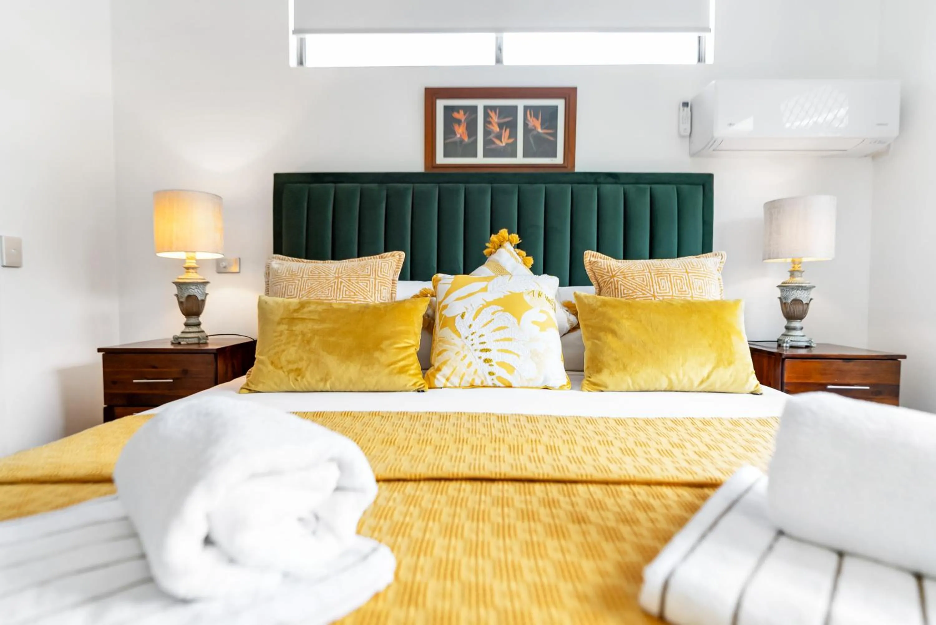 Bed in Argosy On The Beach