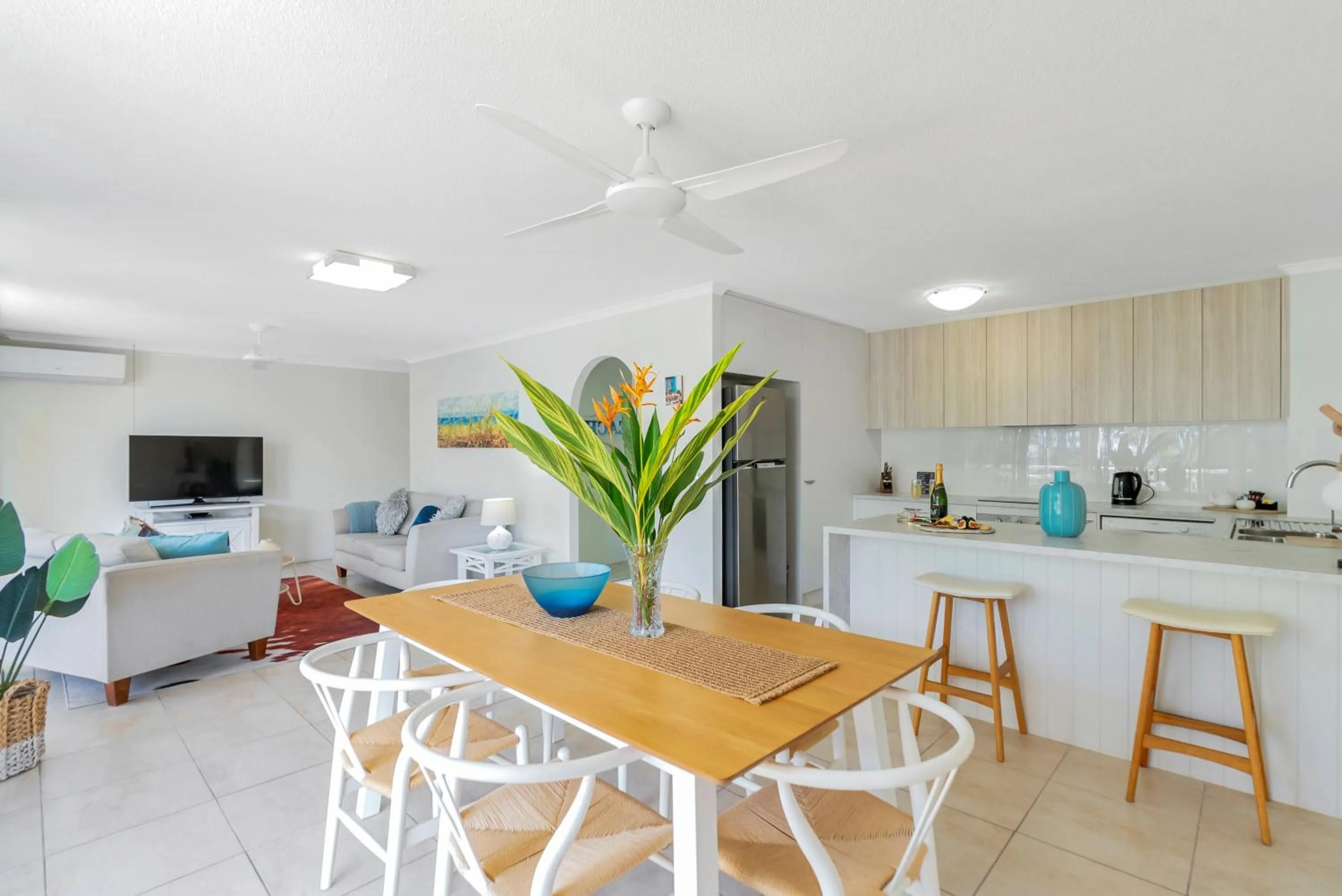 kitchen in Argosy On The Beach