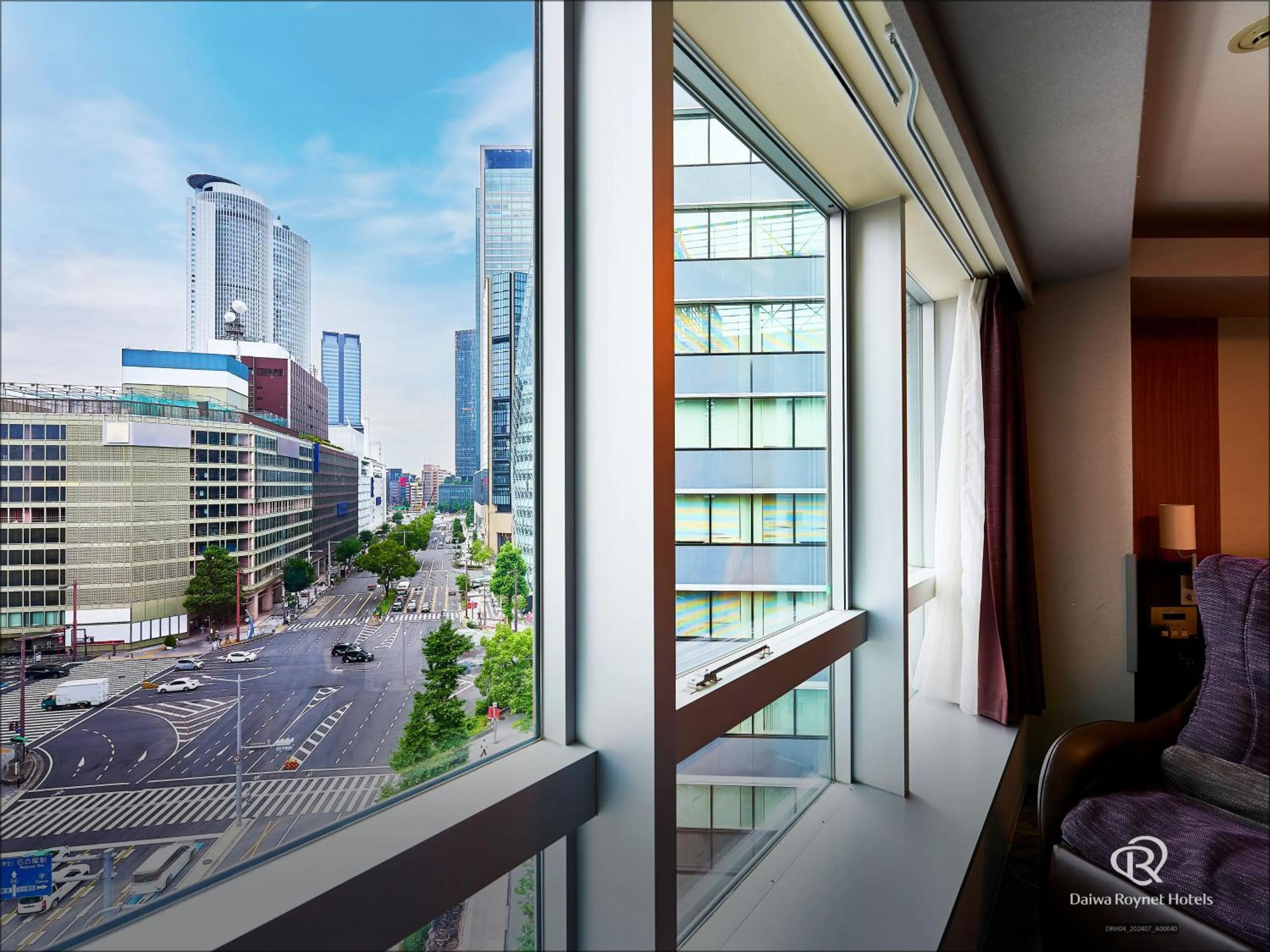 City view in Daiwa Roynet Hotel Nagoya Eki Mae