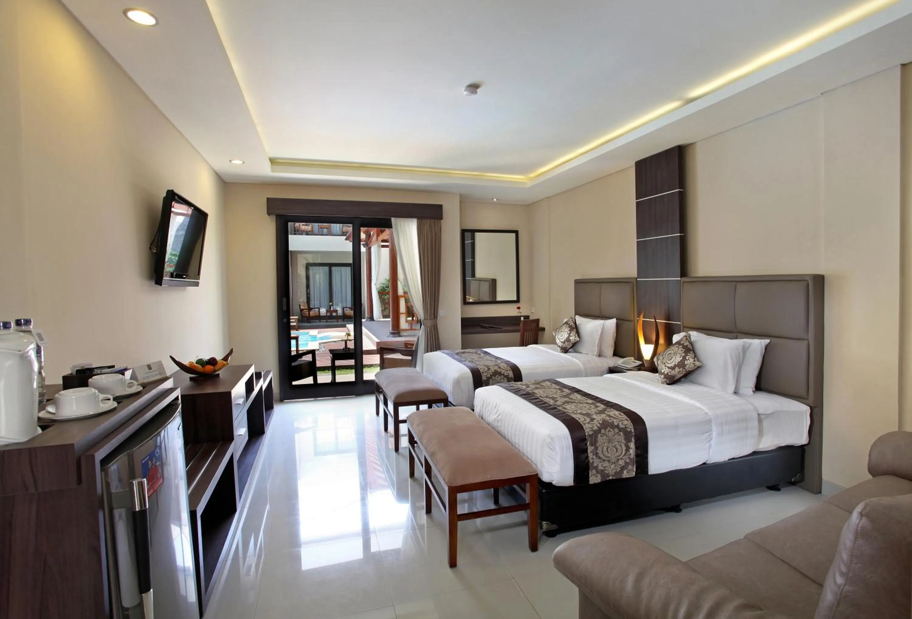 Photo of the whole room, Bed in d'Penjor Seminyak