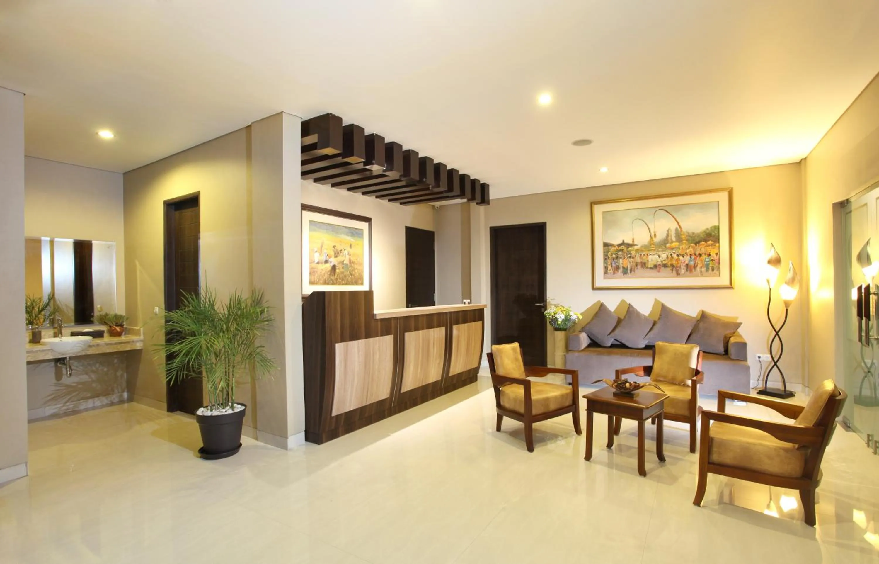 Lobby or reception in d'Penjor Seminyak