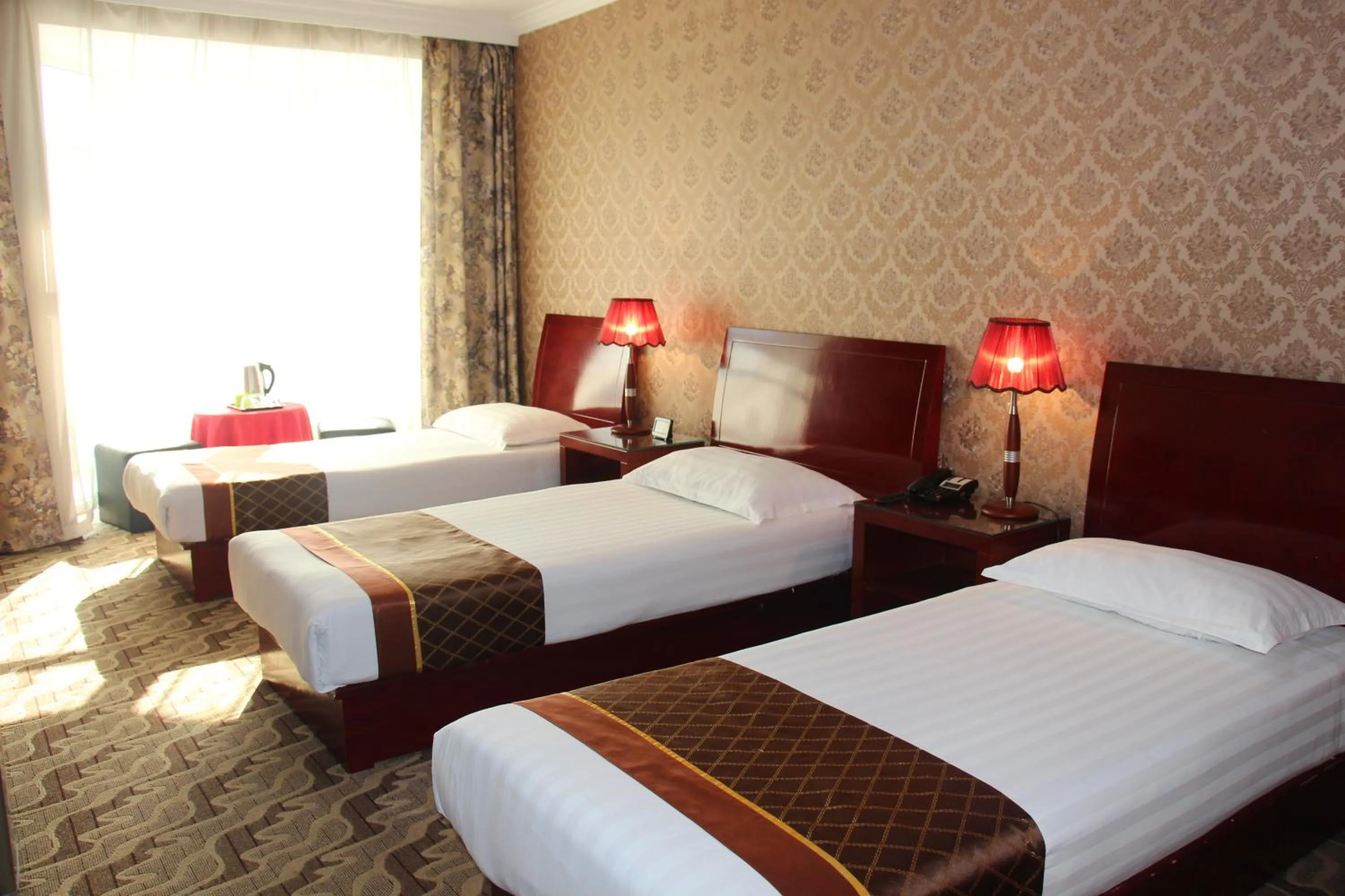 Photo of the whole room, Bed in New West Hotel