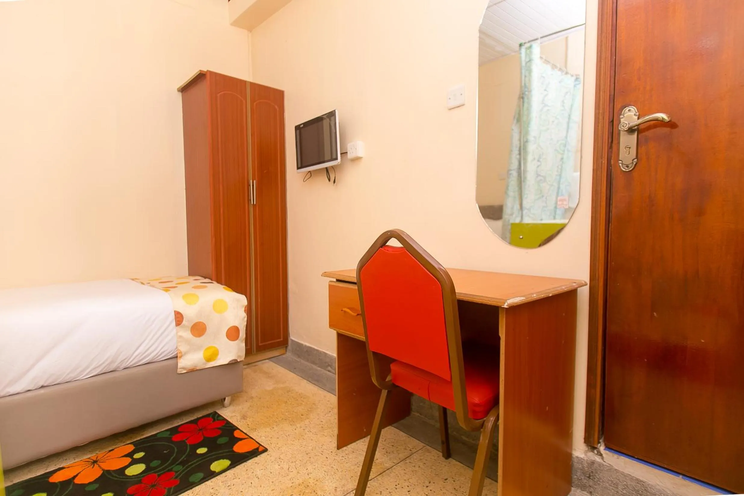 Bed in Zarita Boutique Hotel