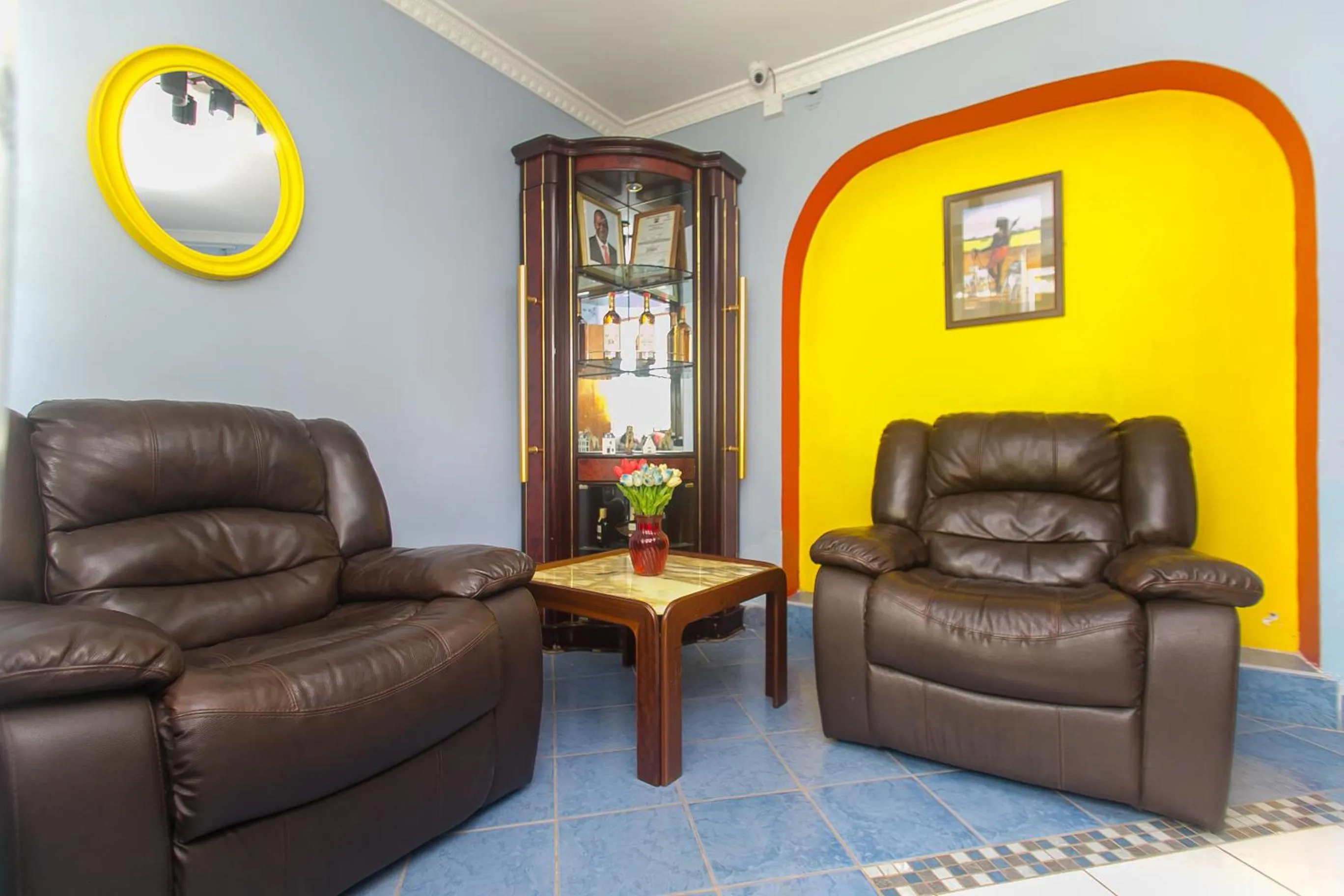 Living room in Zarita Boutique Hotel