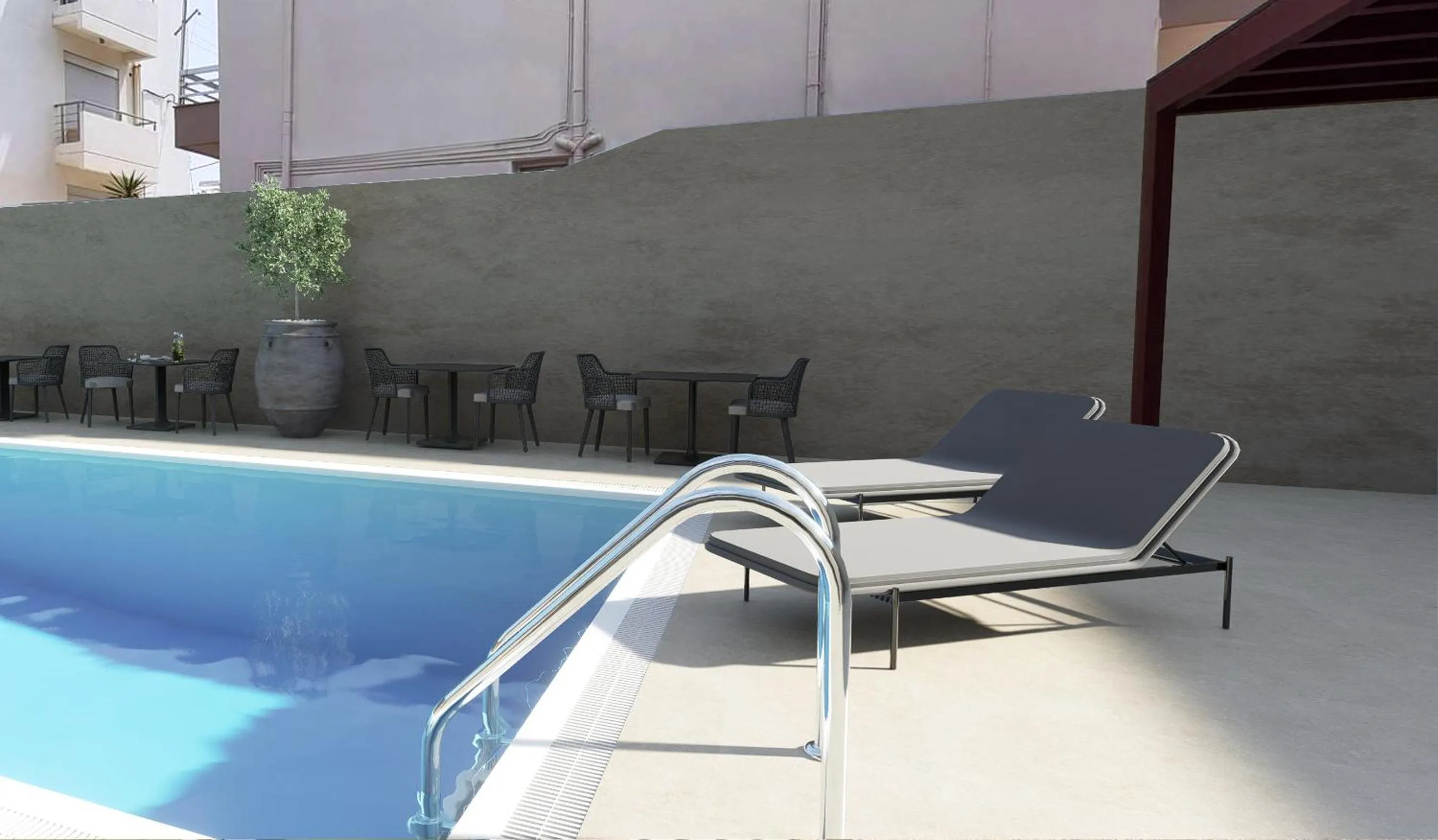 Swimming pool in Mariette Rhodes Urban Suites