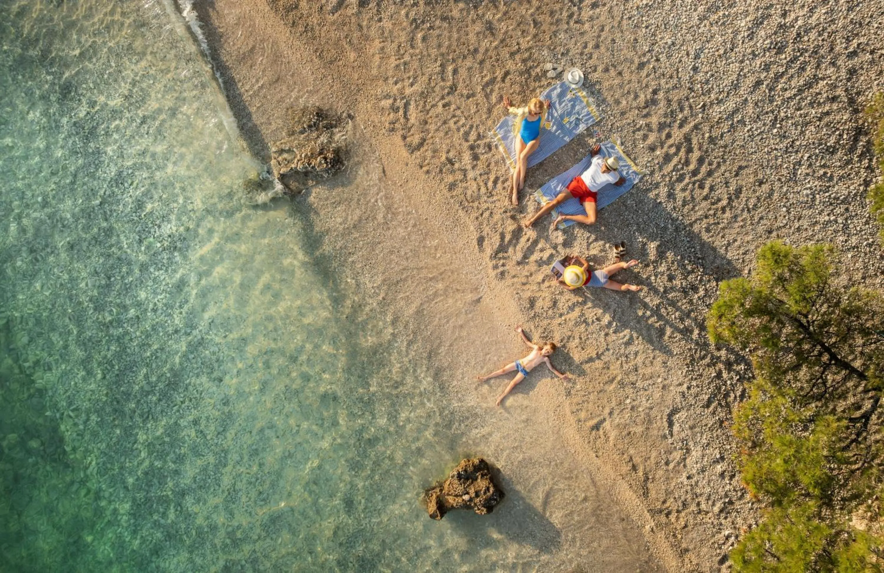 Beach in Sunny Makarska by Valamar