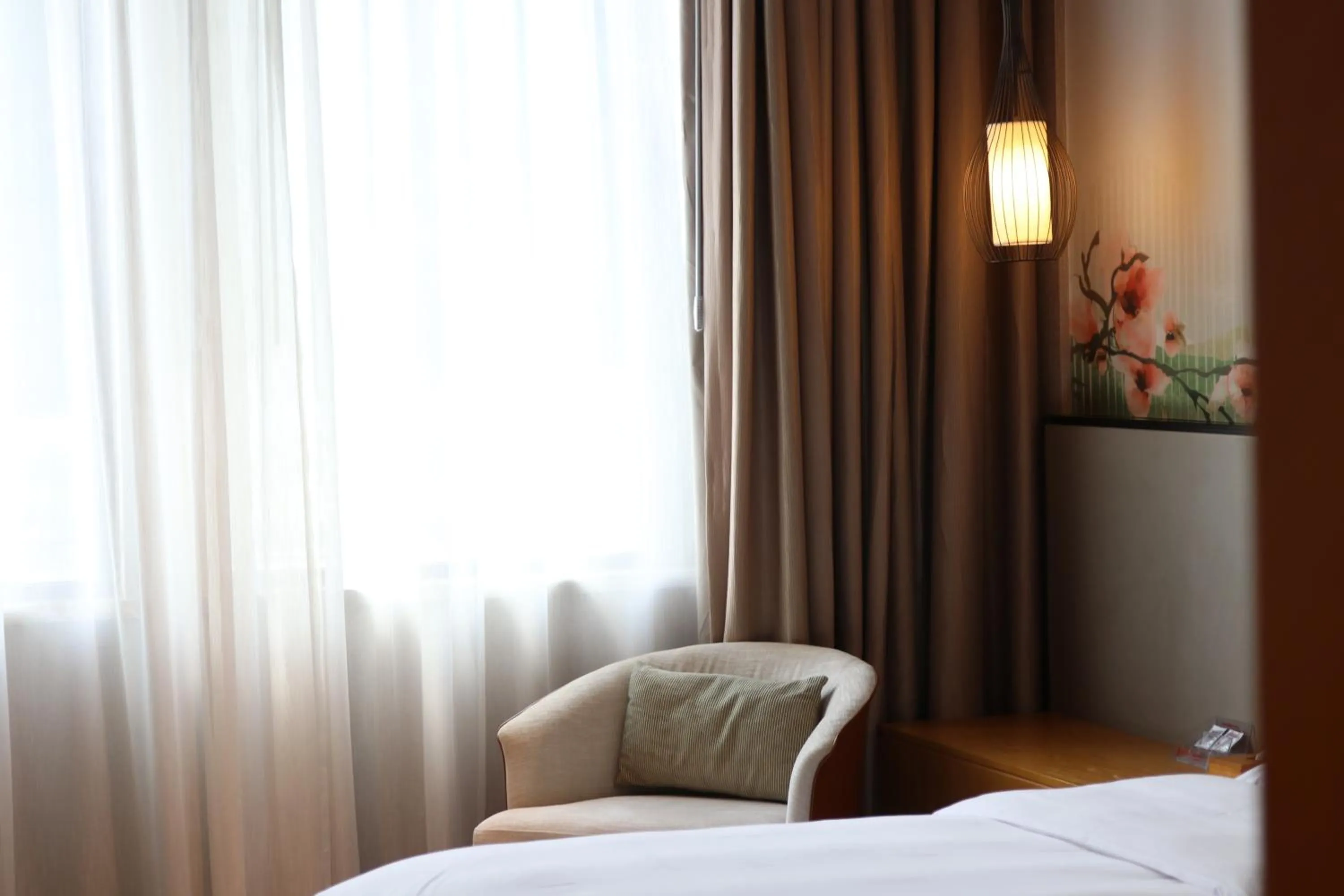 Bed in Hilton Garden Inn Nujiang