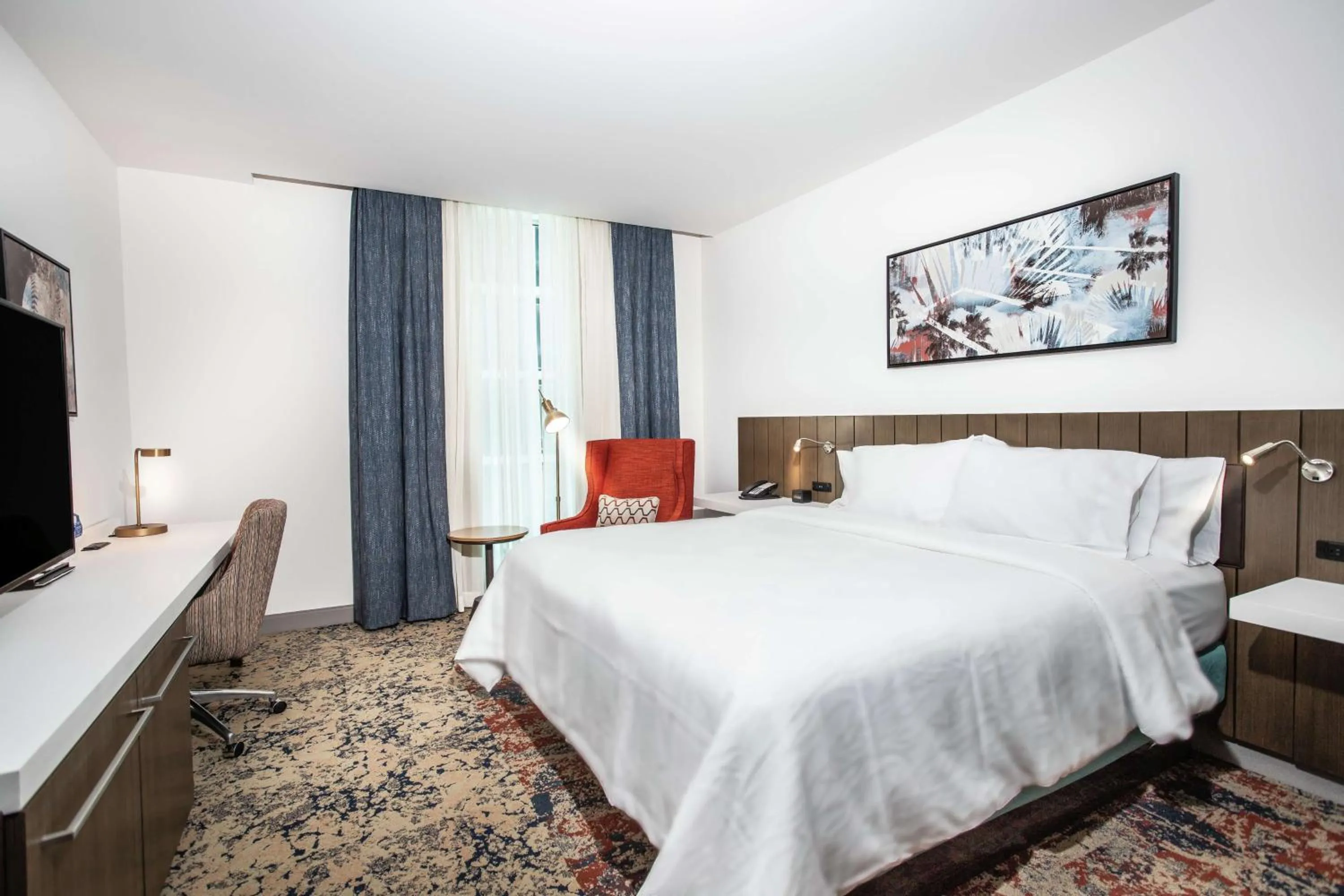 Bedroom, Bed in Hilton Garden Inn West Palm Beach I95 Outlets