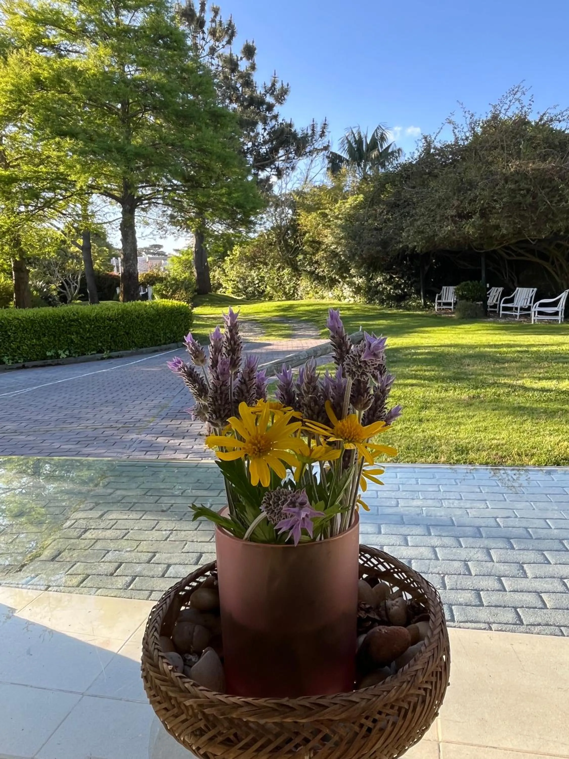 Garden view in Arsamici Hotel