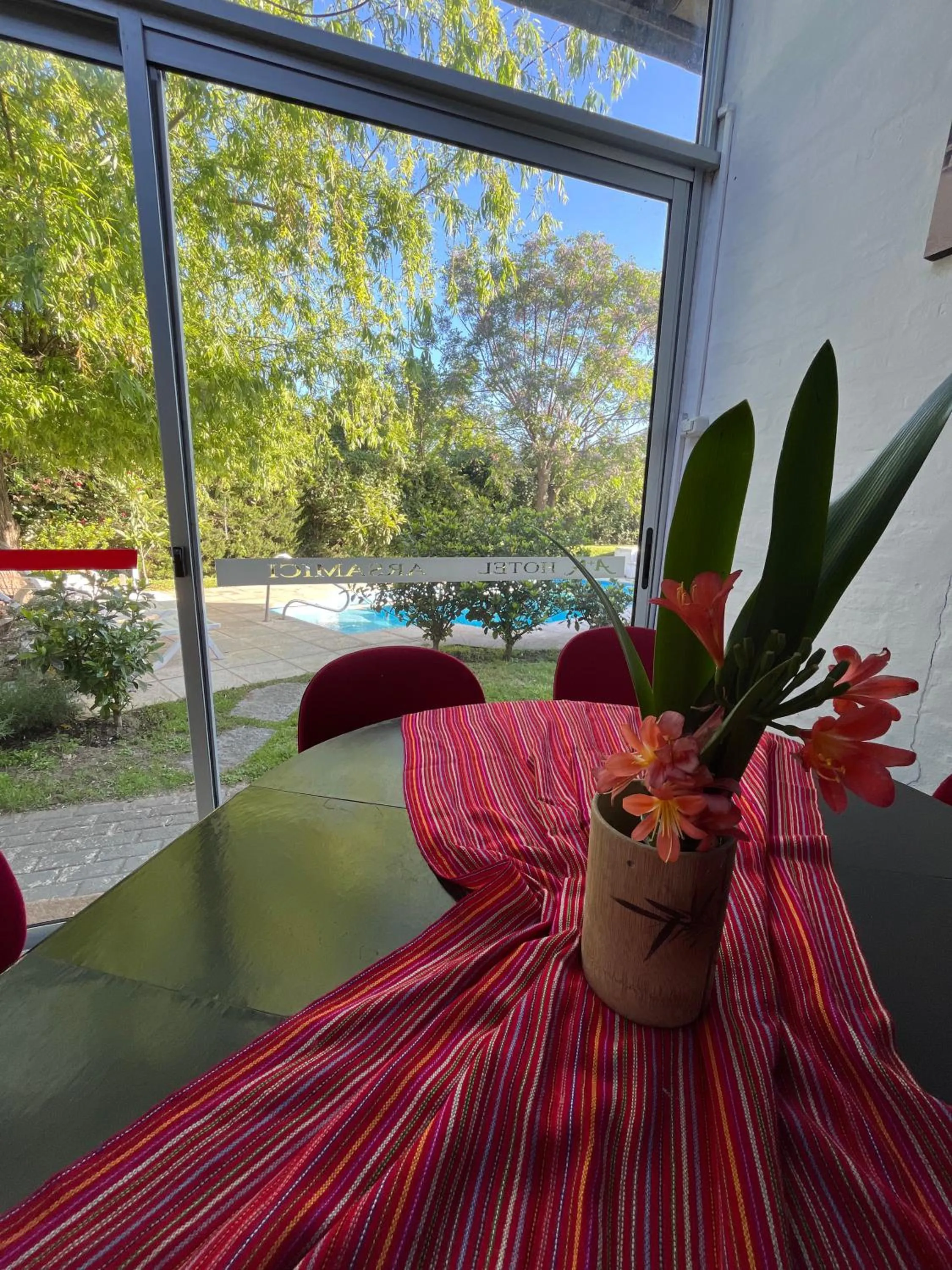 Swimming pool in Arsamici Hotel