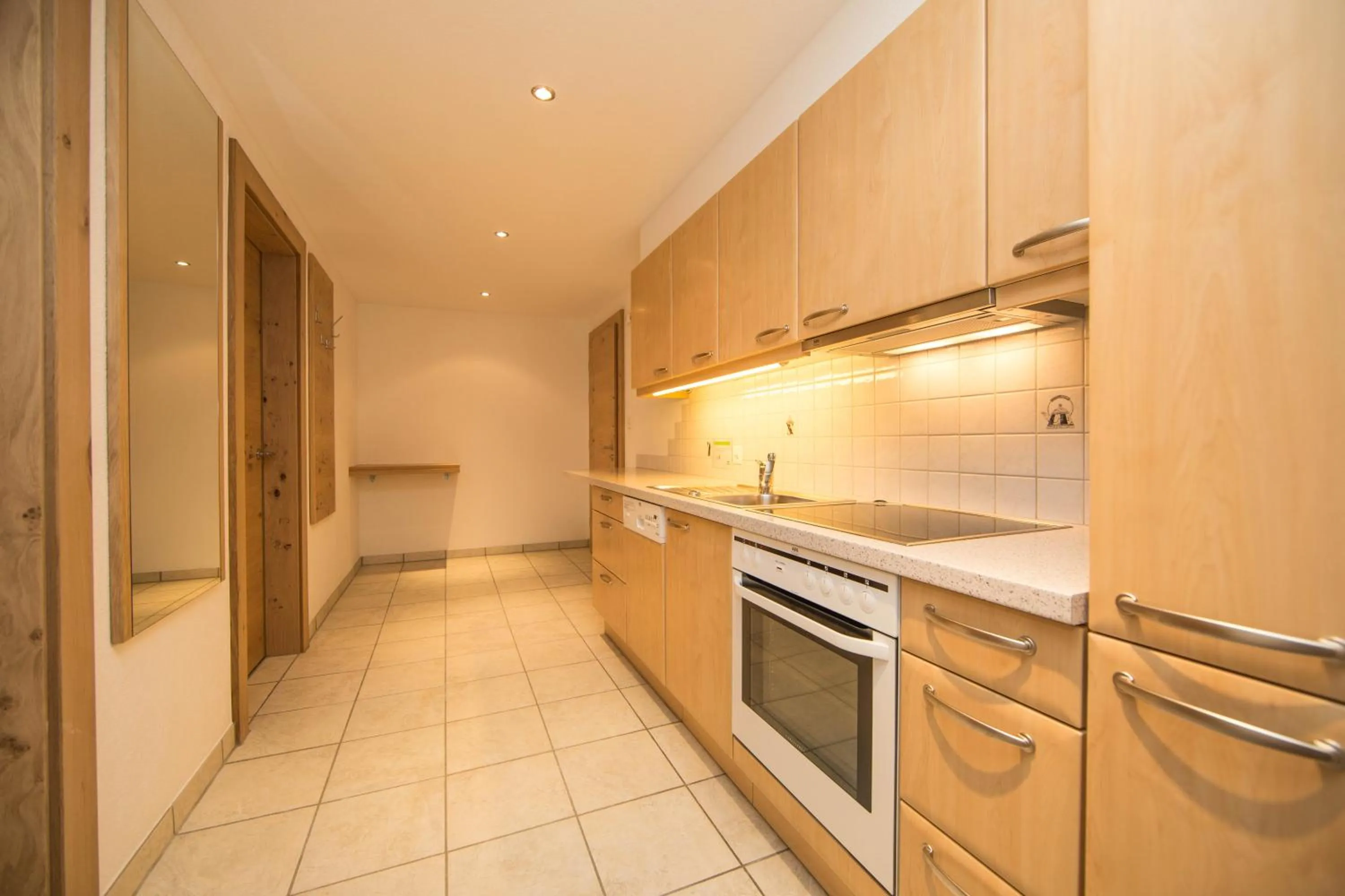 kitchen in Panorama Samnaun