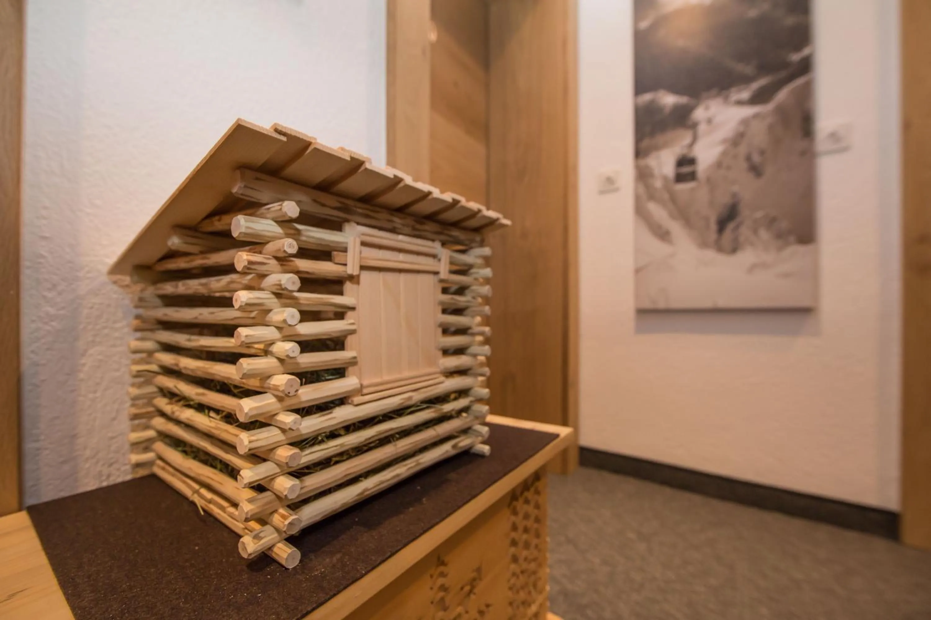 Decorative detail in Panorama Samnaun