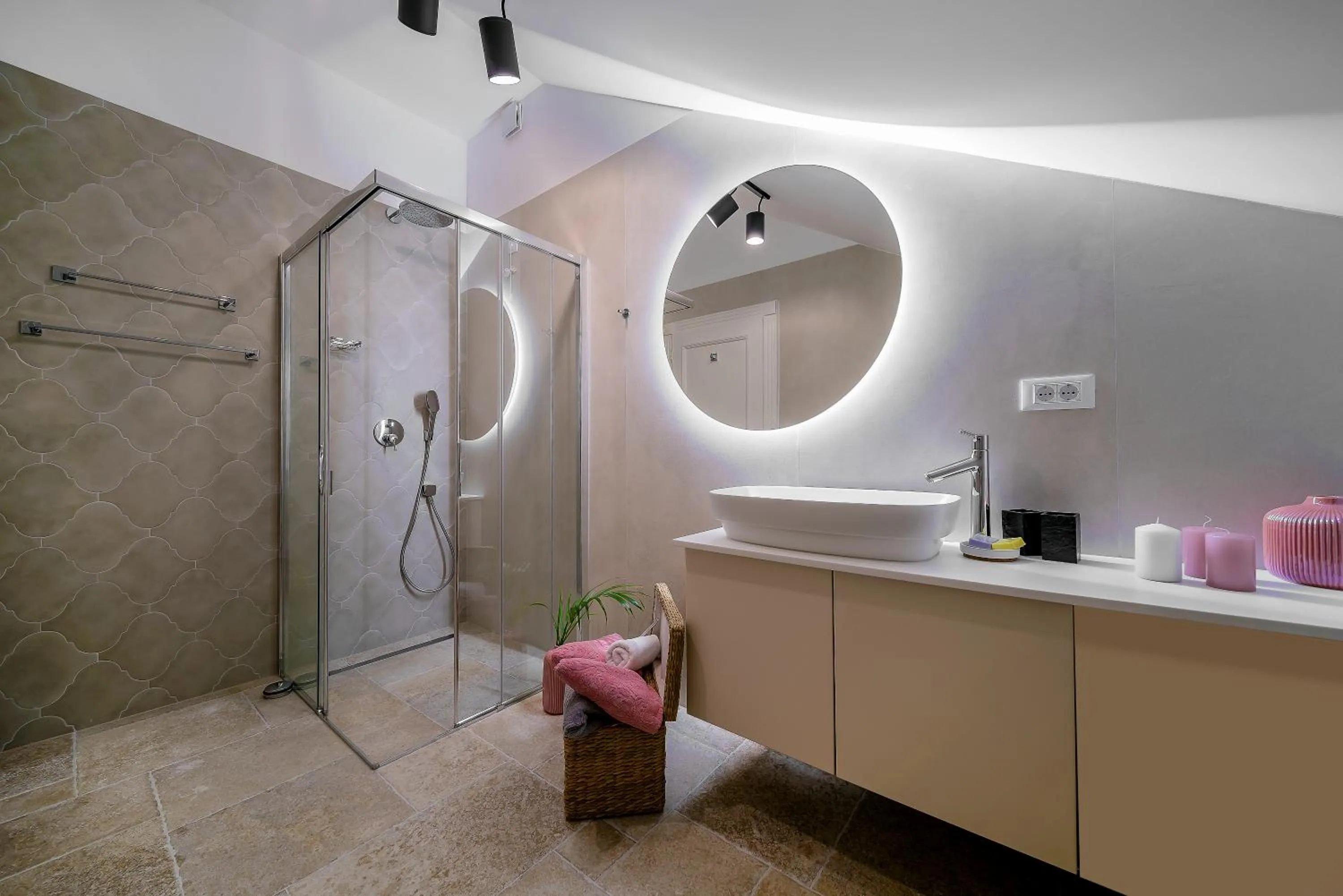 Bathroom in Puteus Palace Heritage Hotel