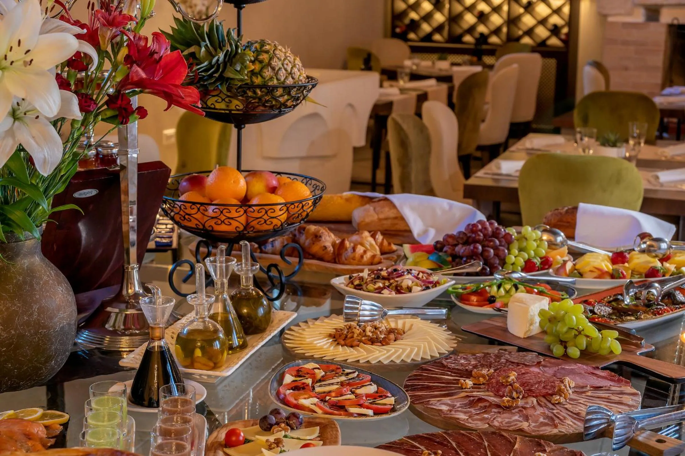 Breakfast in Puteus Palace Heritage Hotel