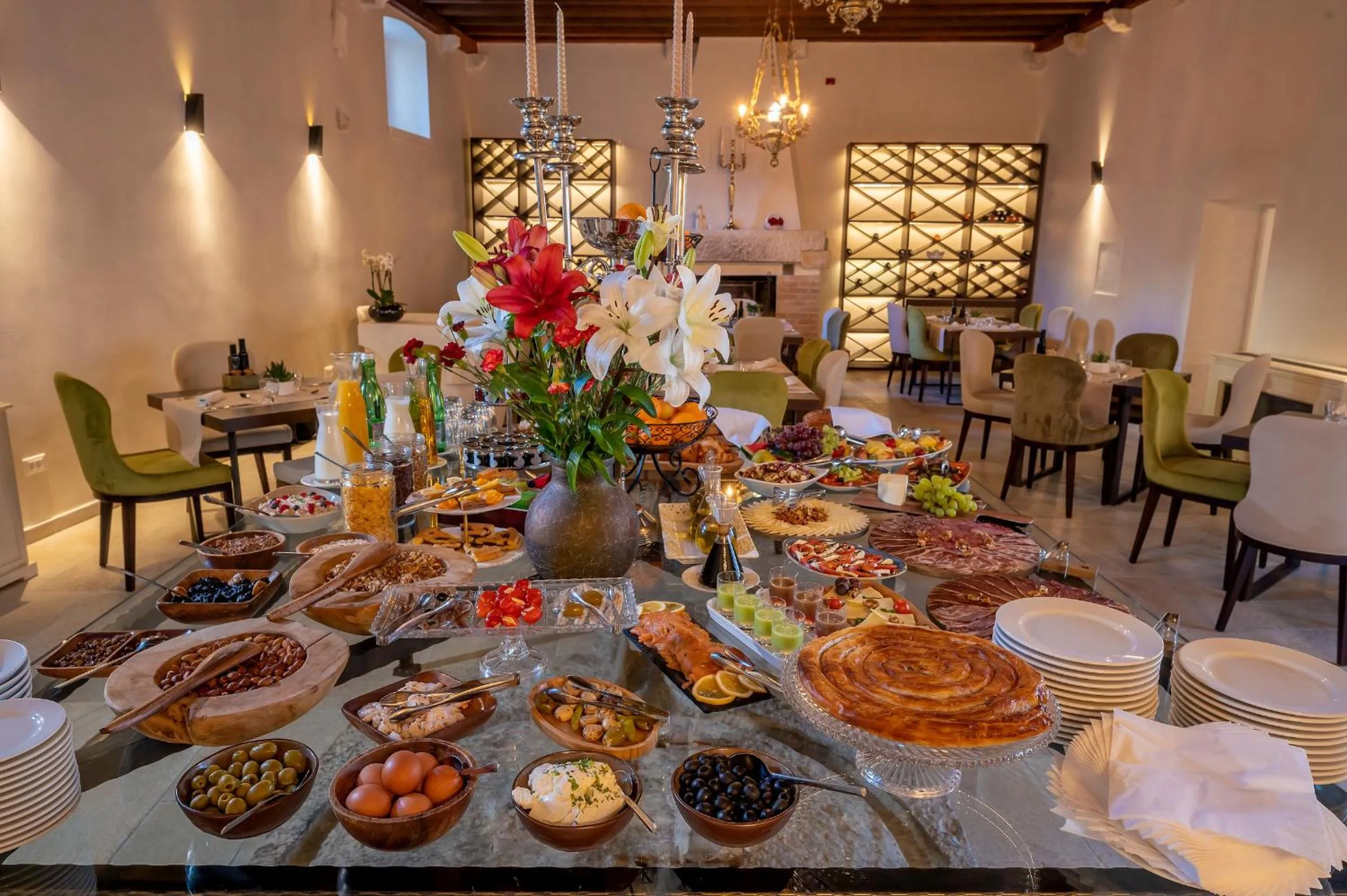 Breakfast in Puteus Palace Heritage Hotel