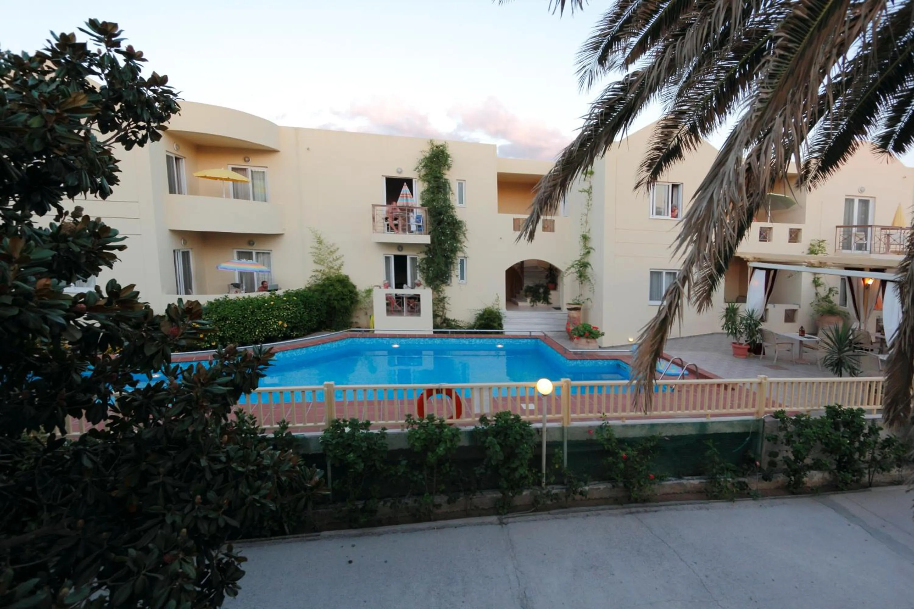 Property building in Lambrinos Suites