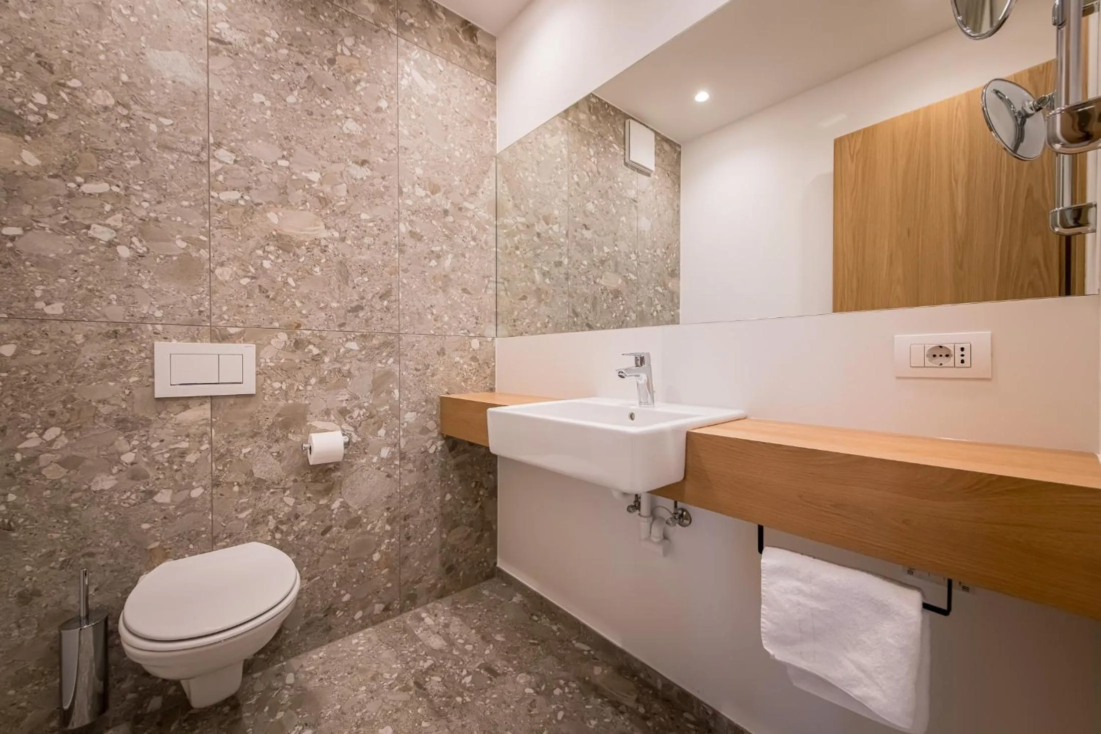 Toilet in Hotel Taufers