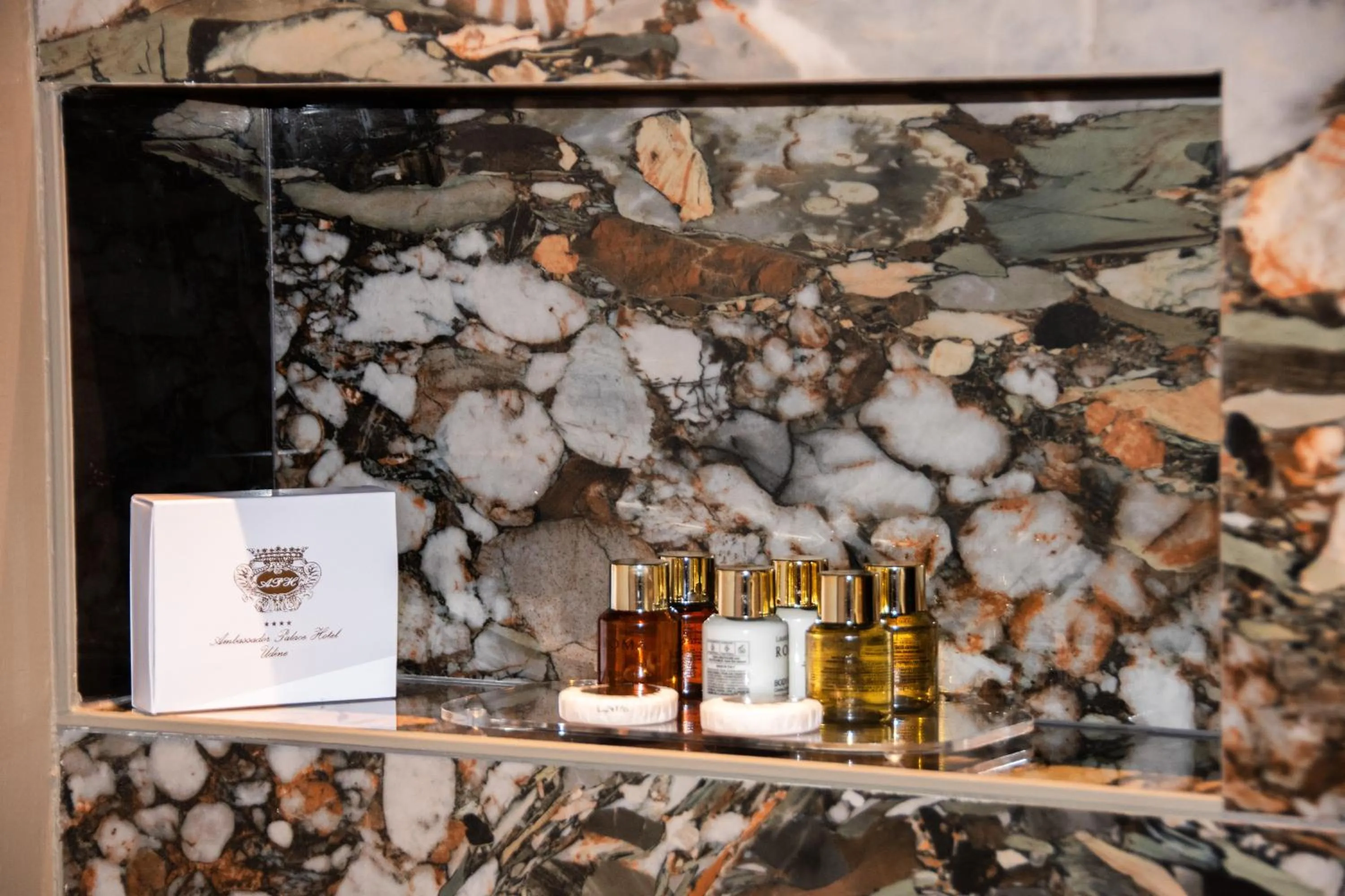 Bathroom in Ambassador Palace Hotel