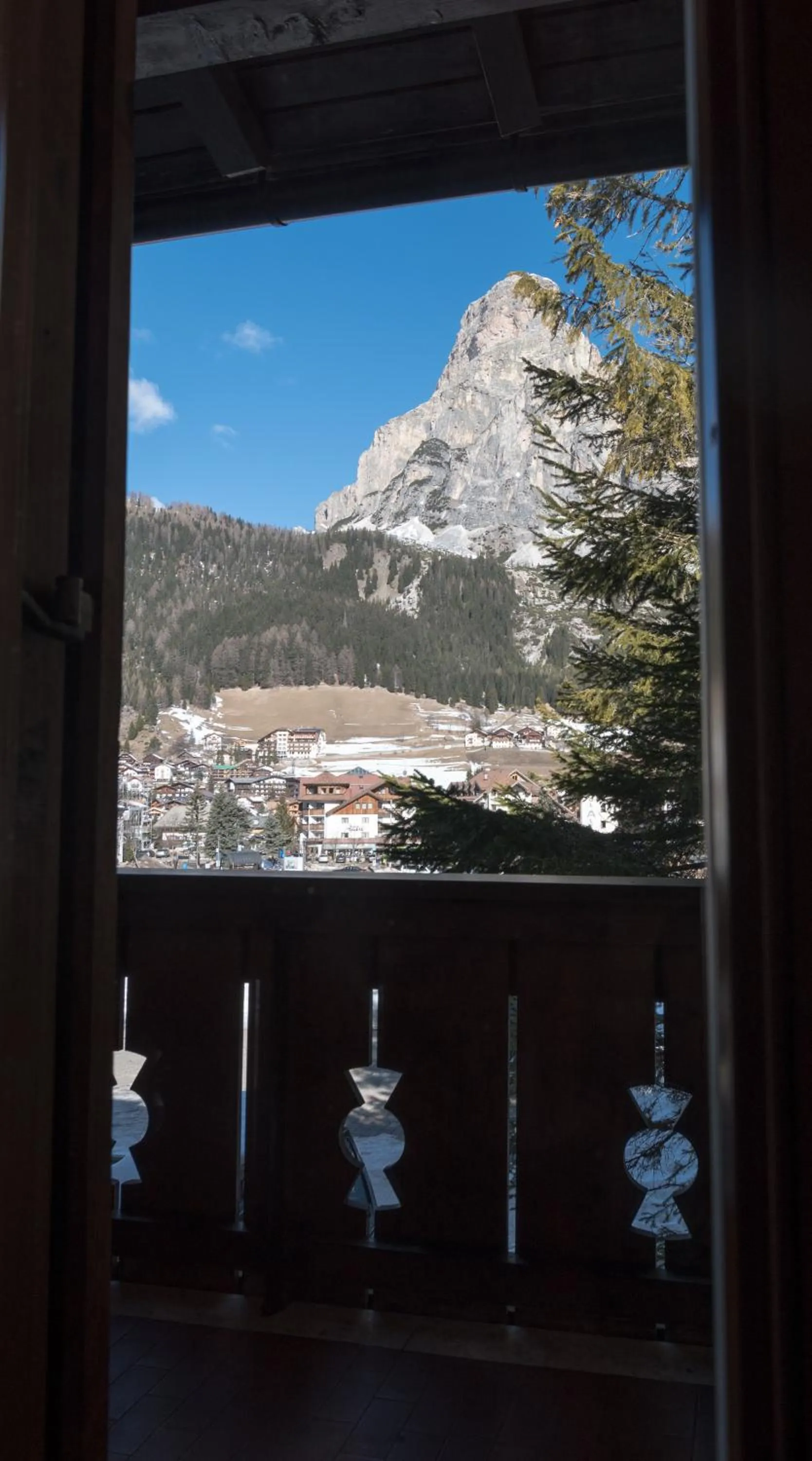 Balcony/Terrace in Garni La Vara