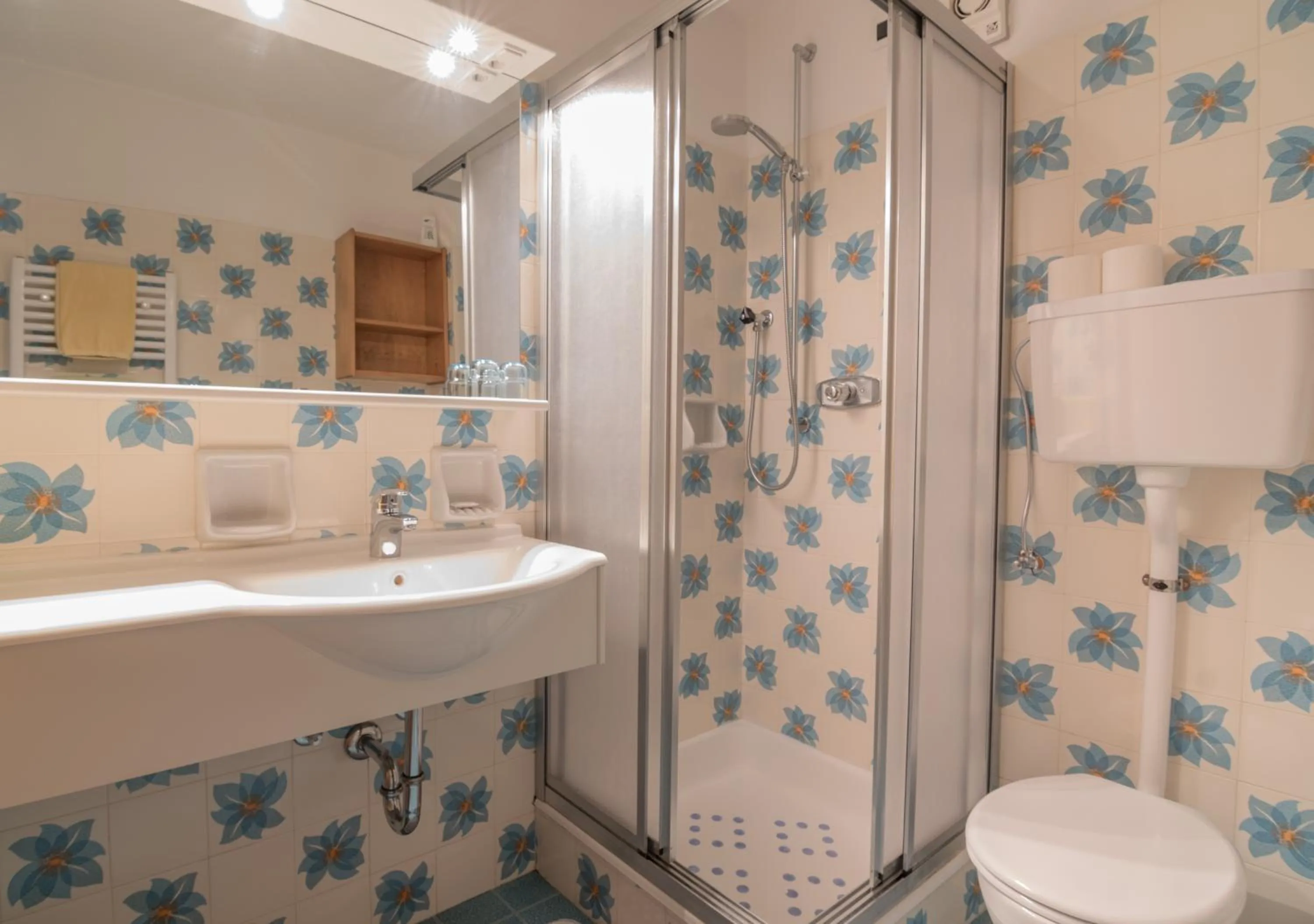 Shower in Garni La Vara