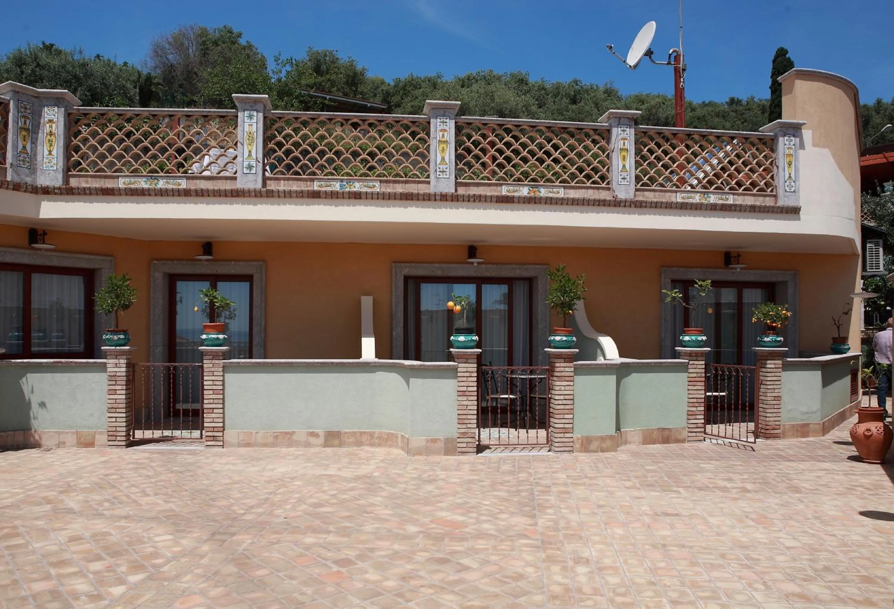 Balcony/Terrace in Villa Cristina