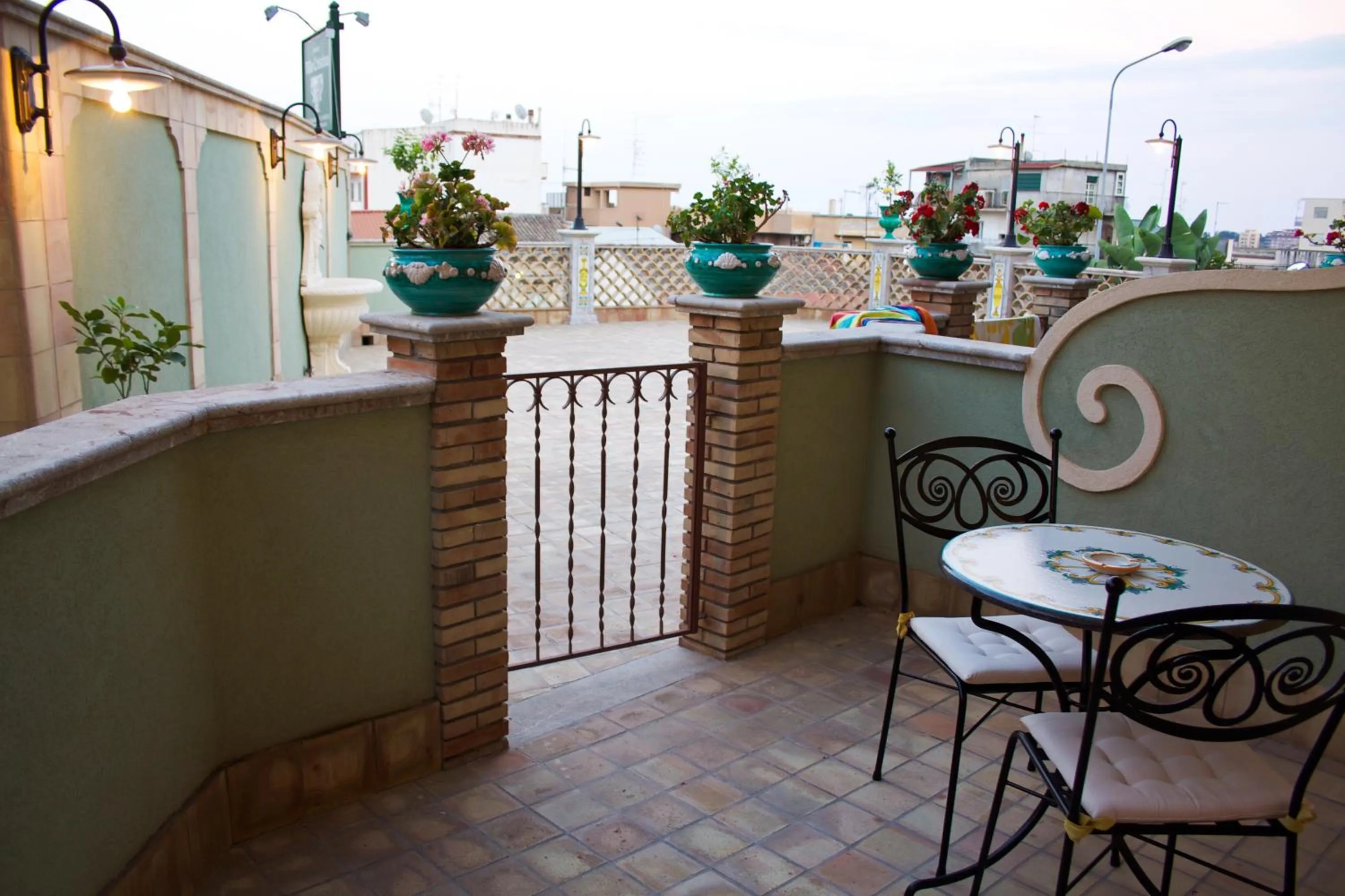 Balcony/Terrace in Villa Cristina