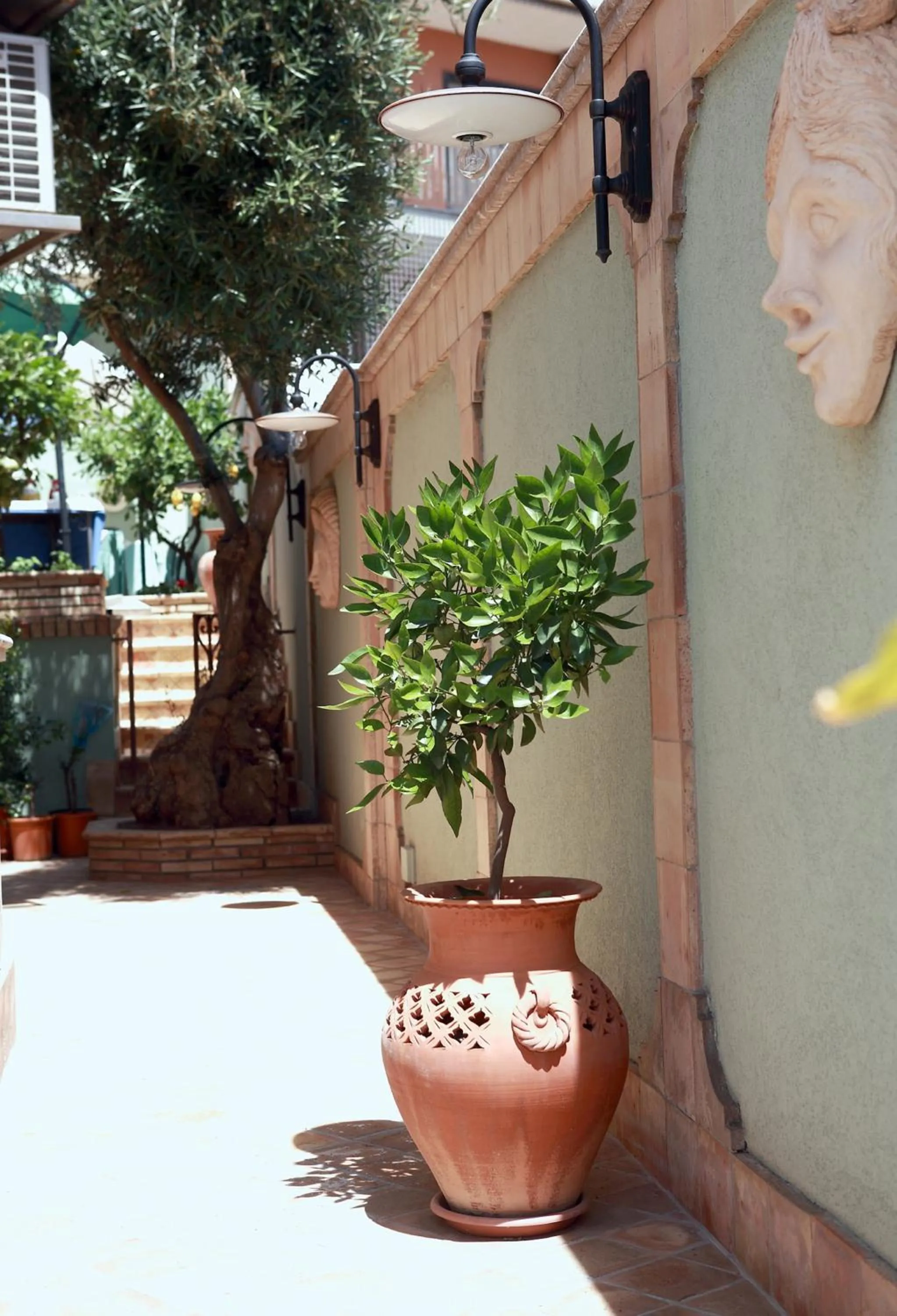 Decorative detail in Villa Cristina