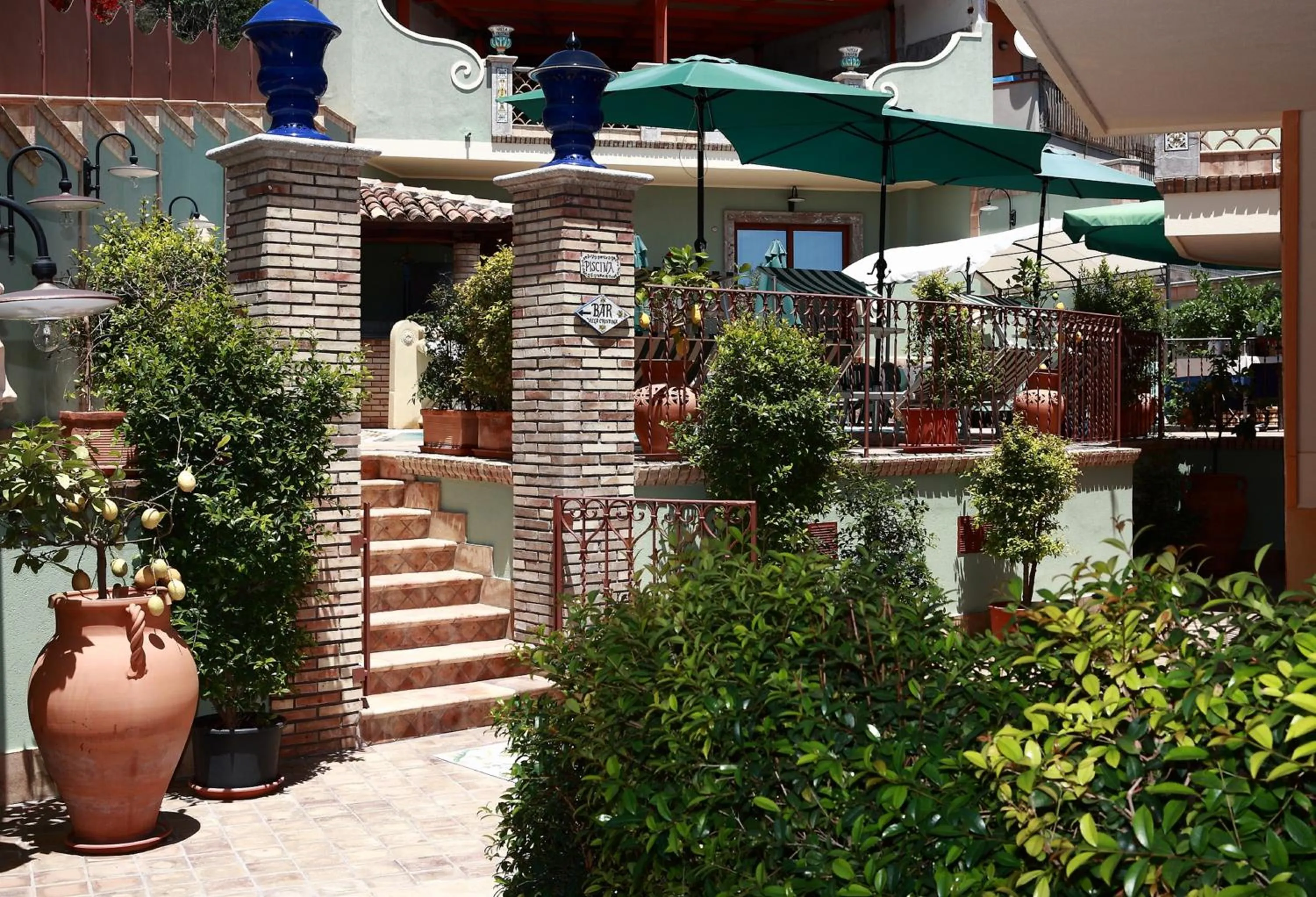 Garden in Villa Cristina