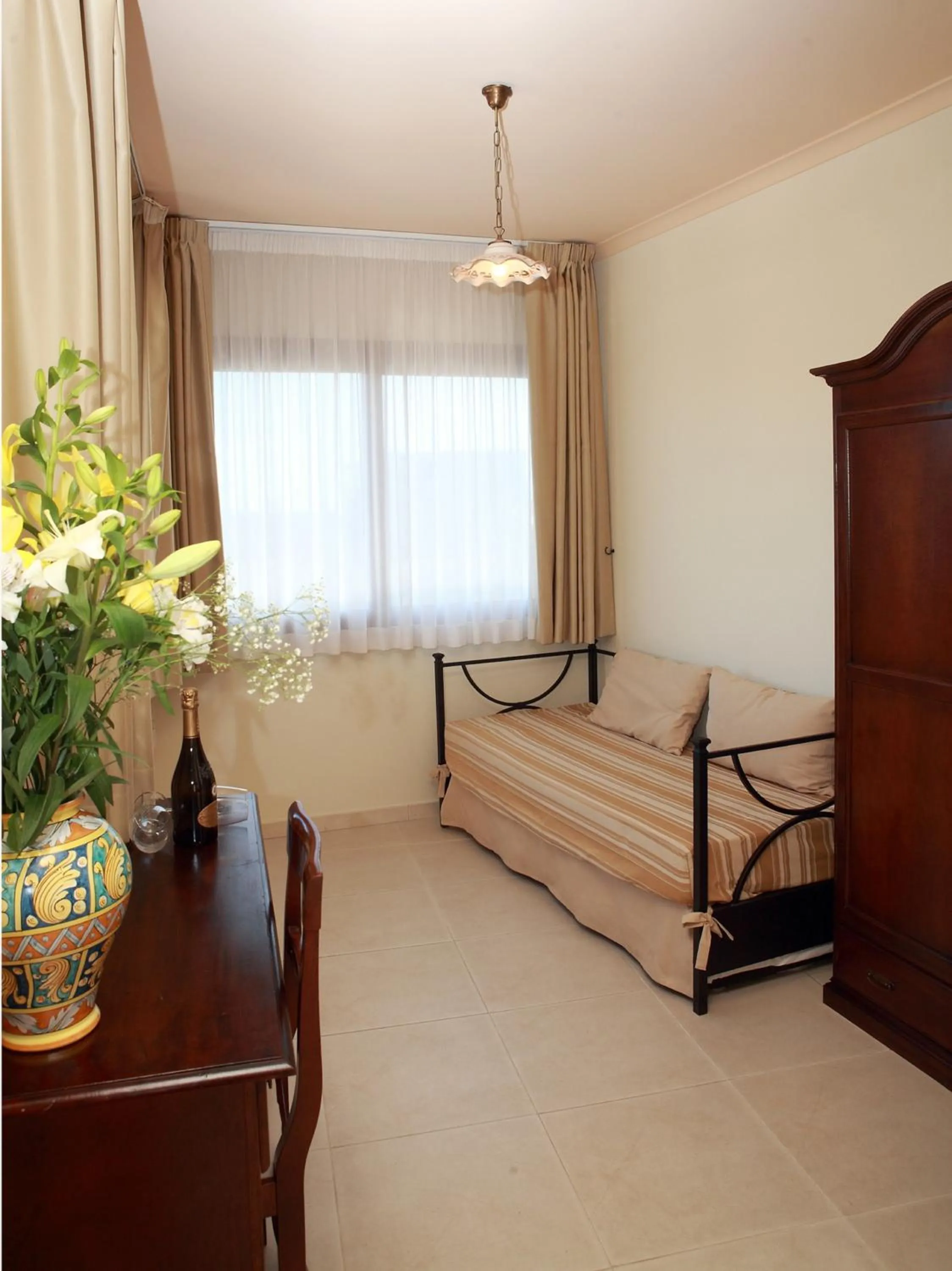 Bed in Villa Cristina